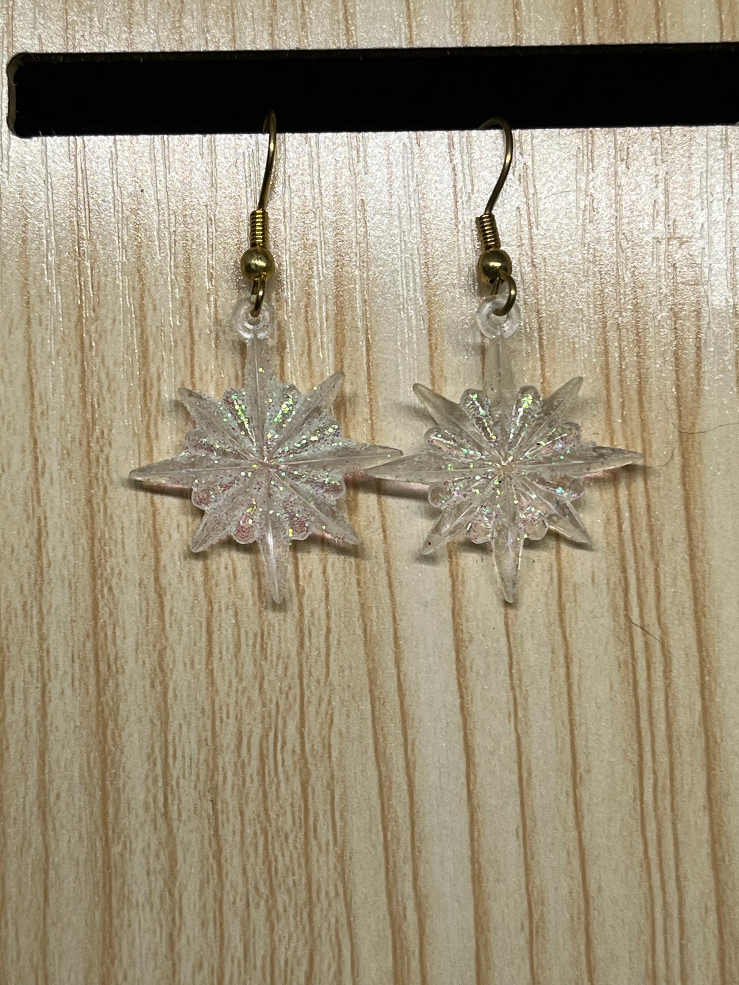 Snowflake earrings C48