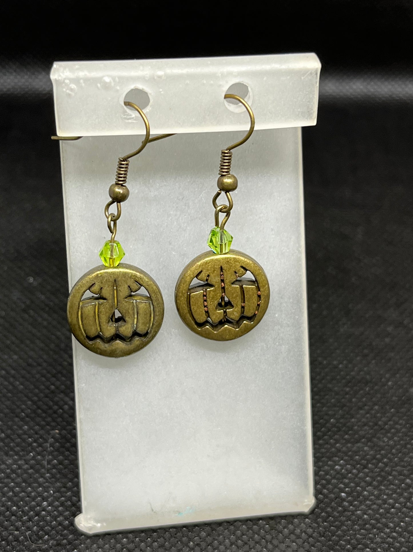 Pumpkin earrings H6