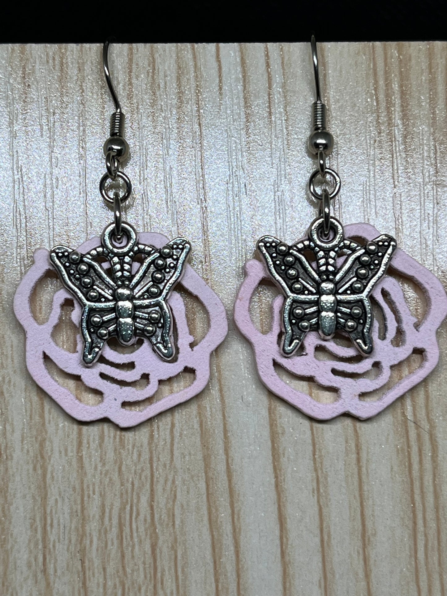 Flower earrings E203