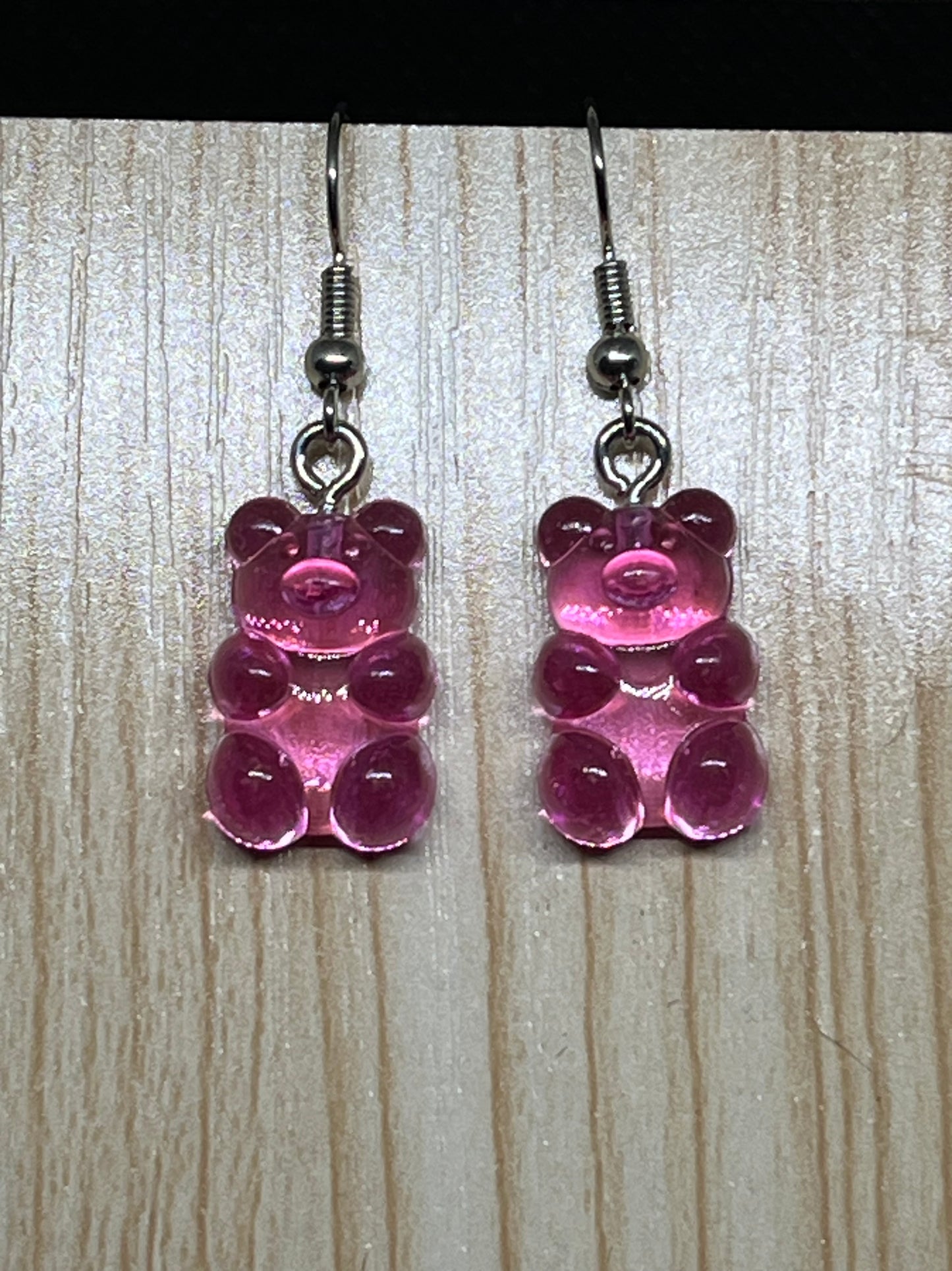 Bear earrings E418