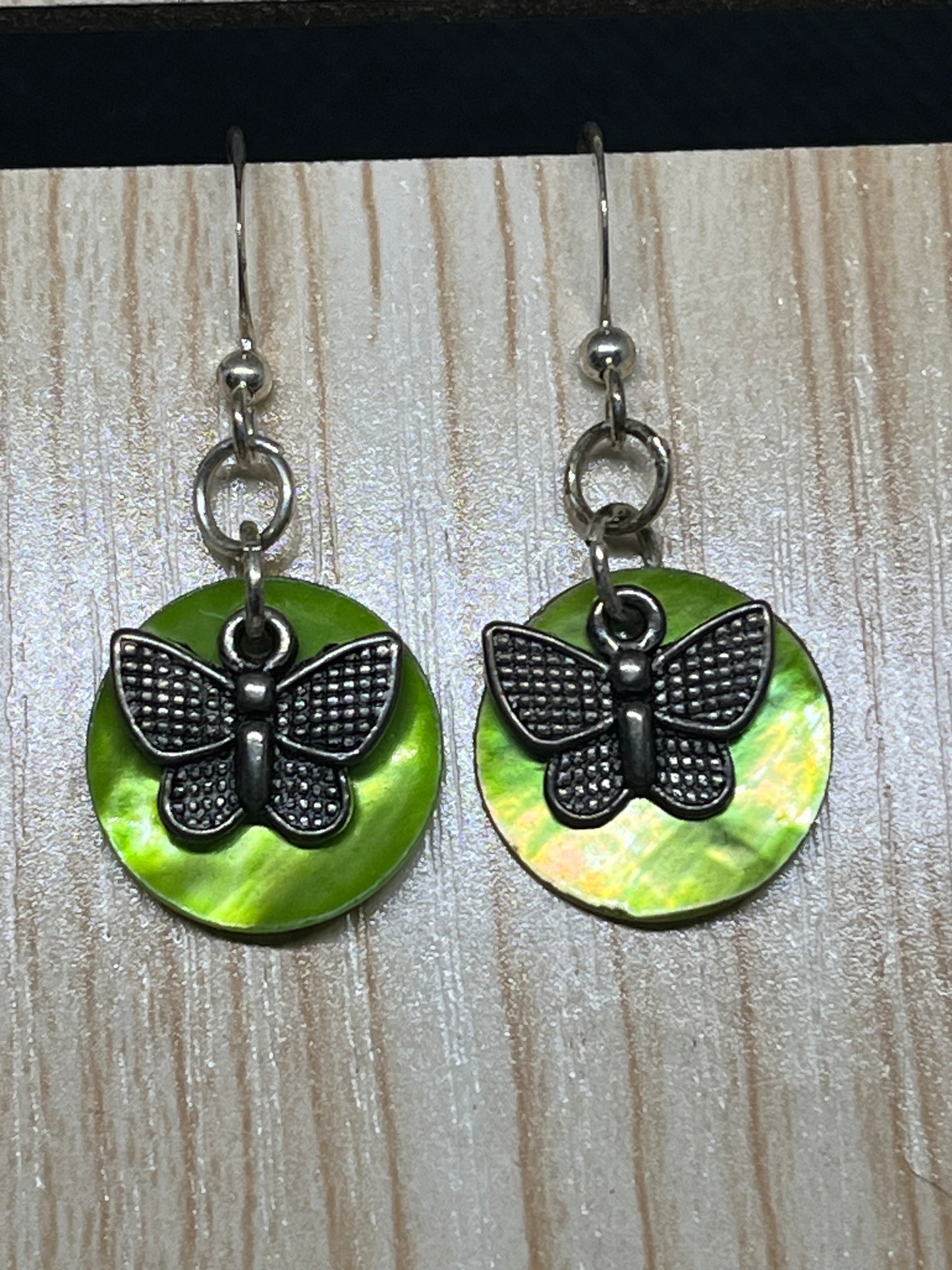 Butterfly earrings E255