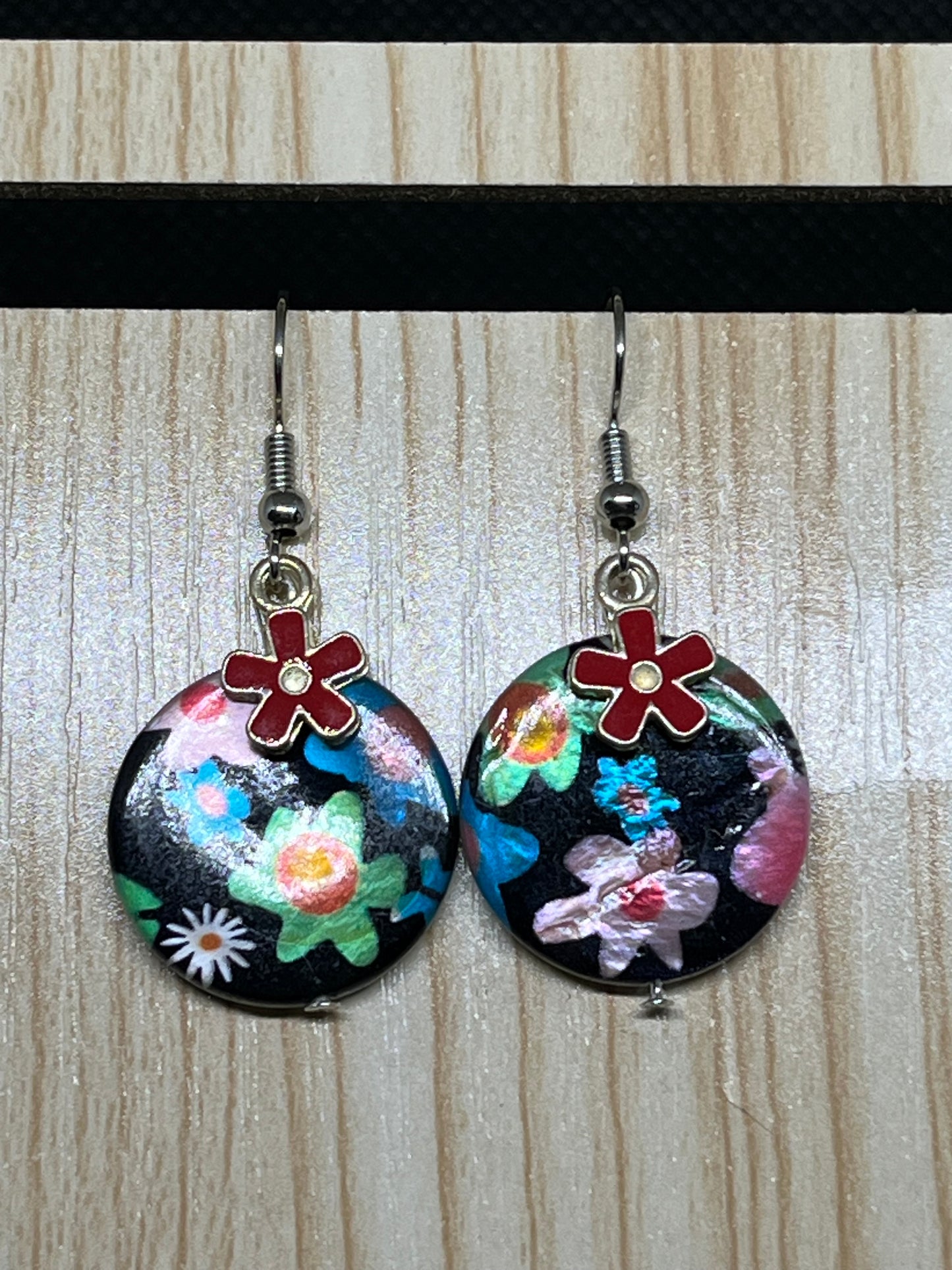 Flower earrings E168