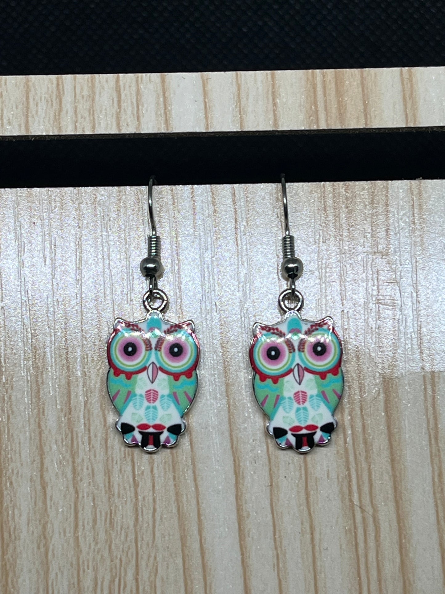Owl earrings E301