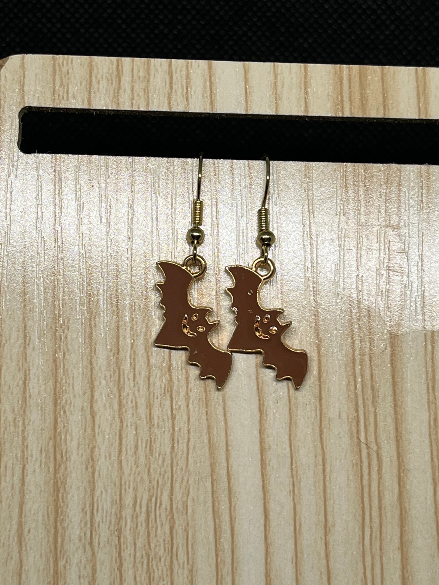 Bat earrings H44