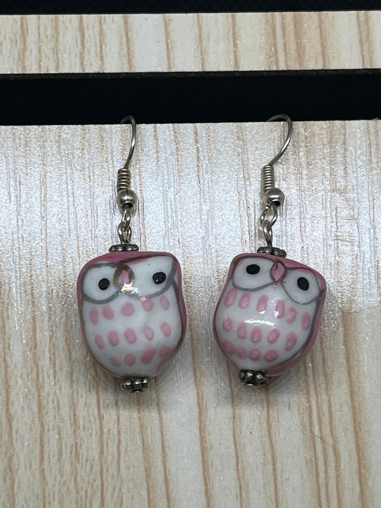 Owl earrings E302