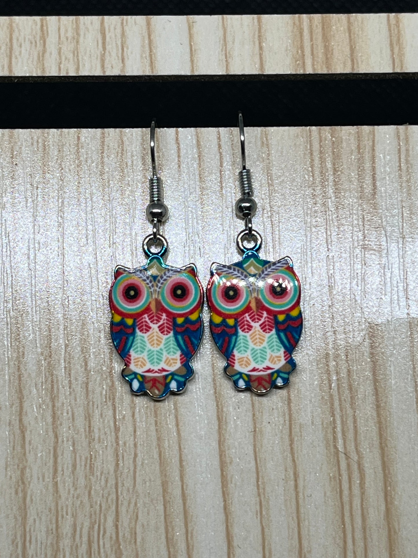 Owl earrings E300
