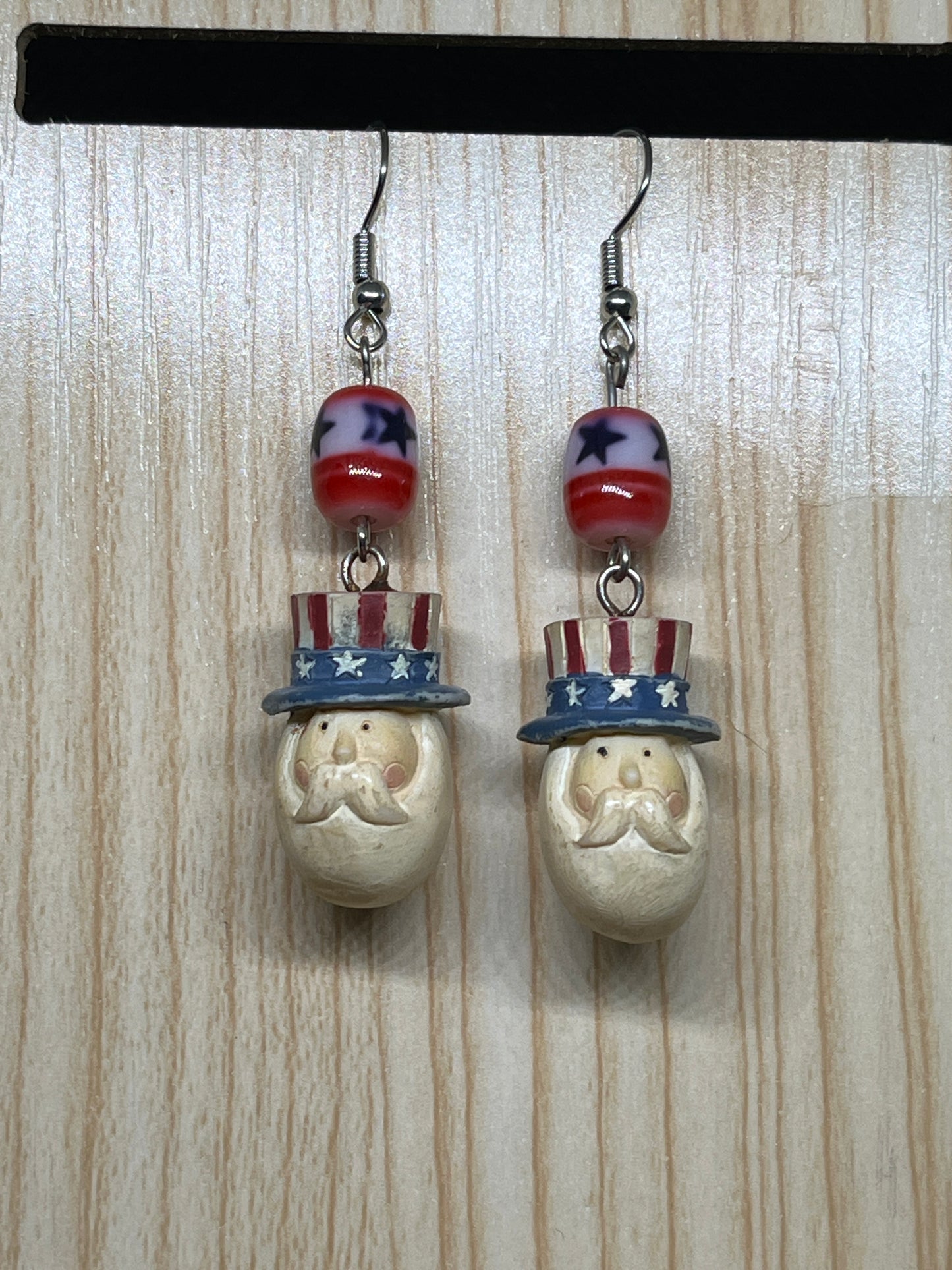 Uncle Sam earrings J11