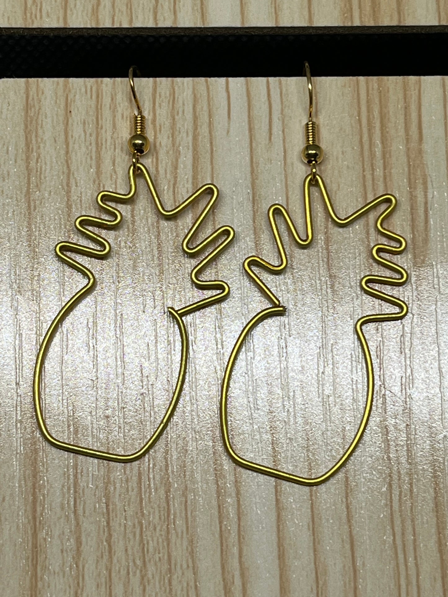 Pineapple earrings E46