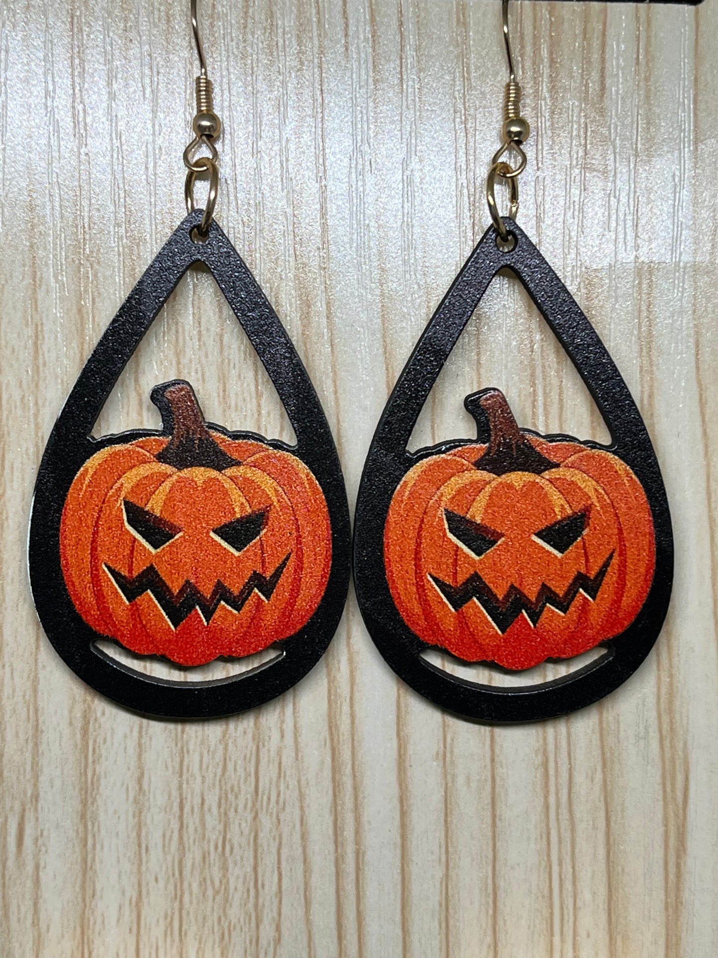 Pumpkin earrings H169
