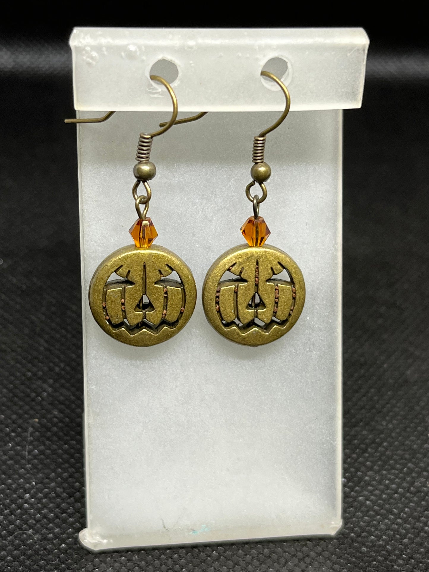 Pumpkin earrings H5