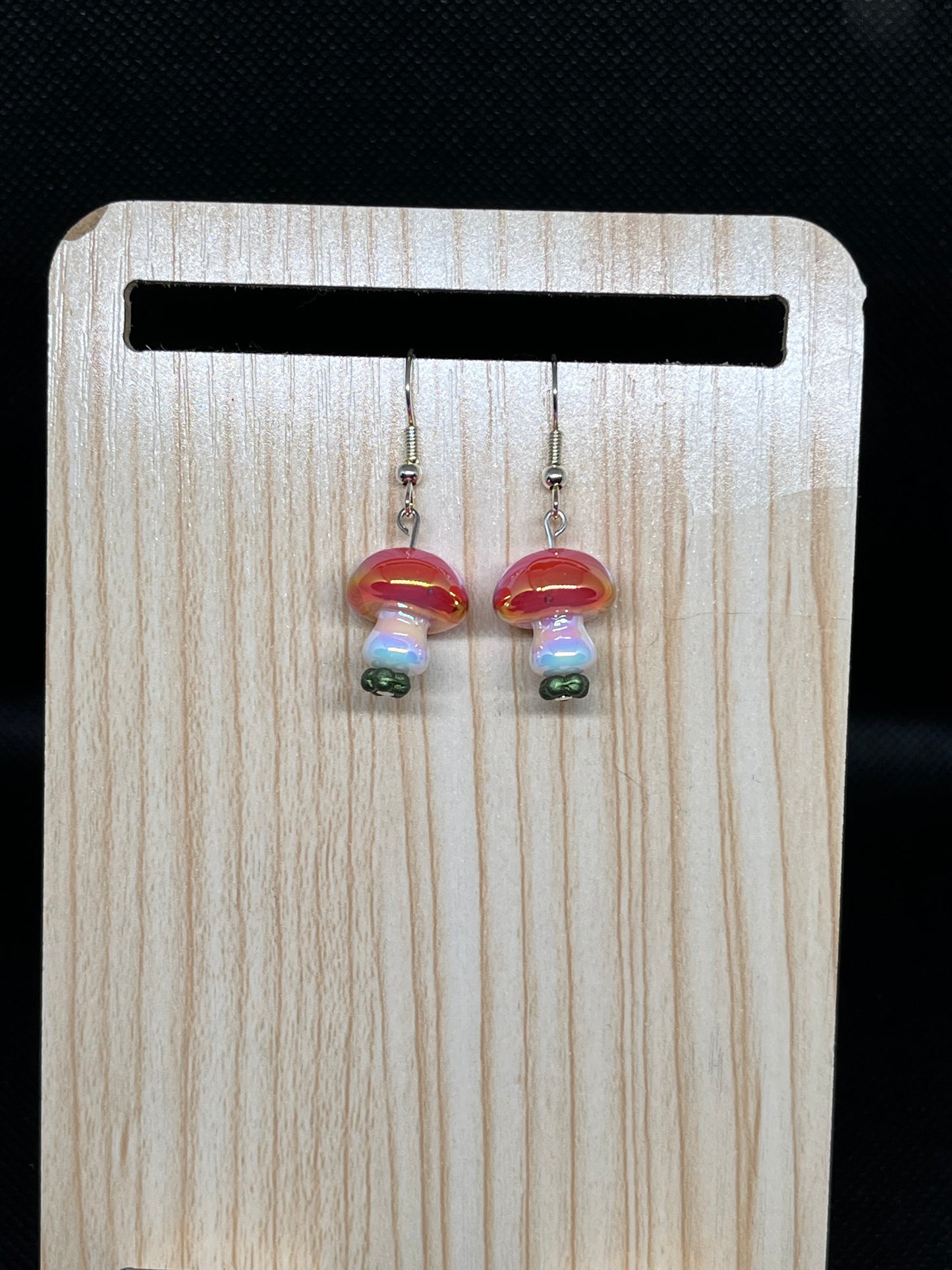 Mushroom earrings E9