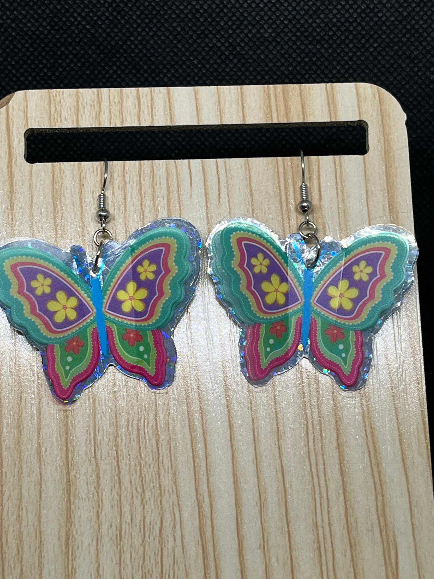 Butterfly earrings E274