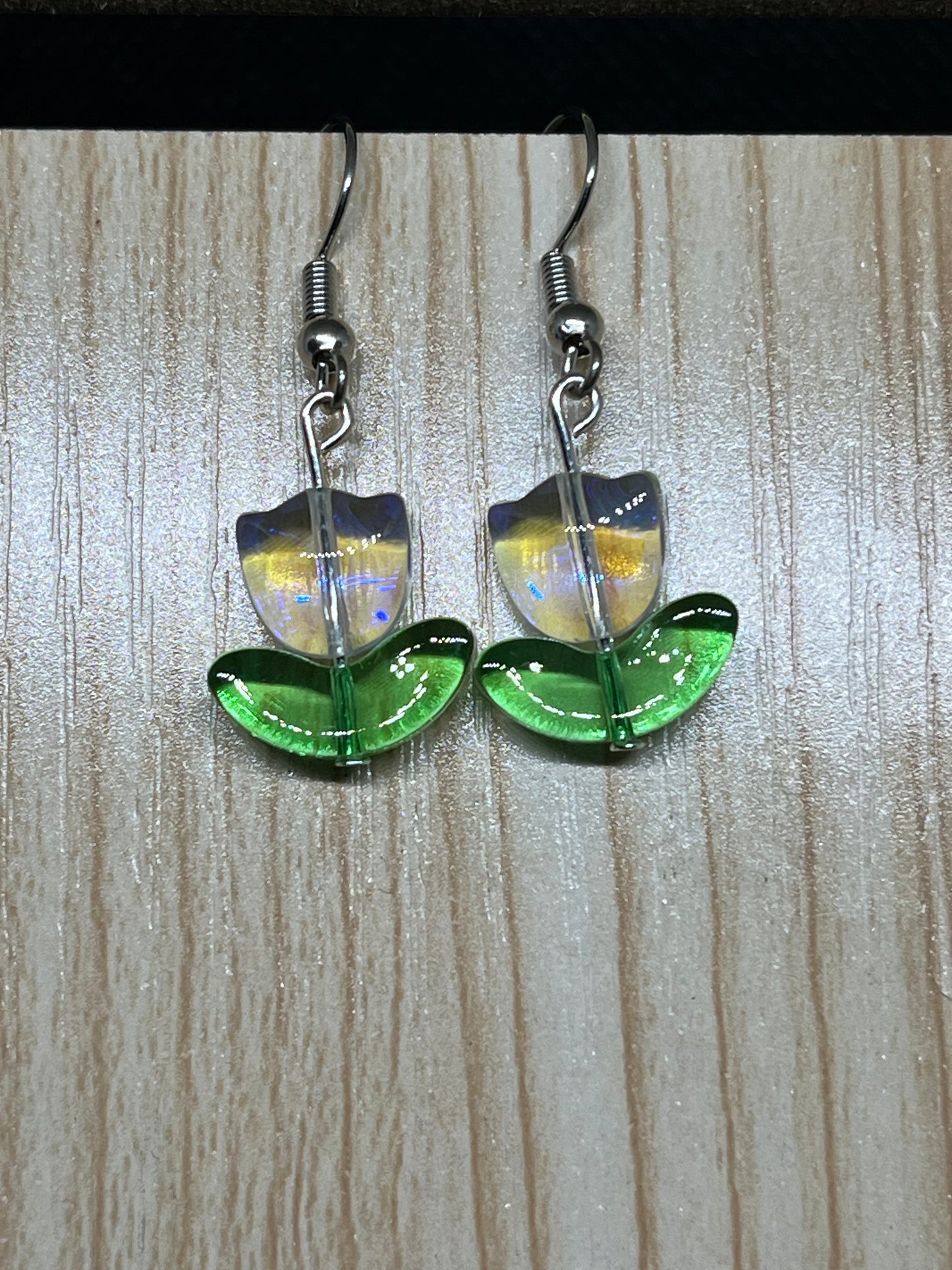 Flower earrings E193
