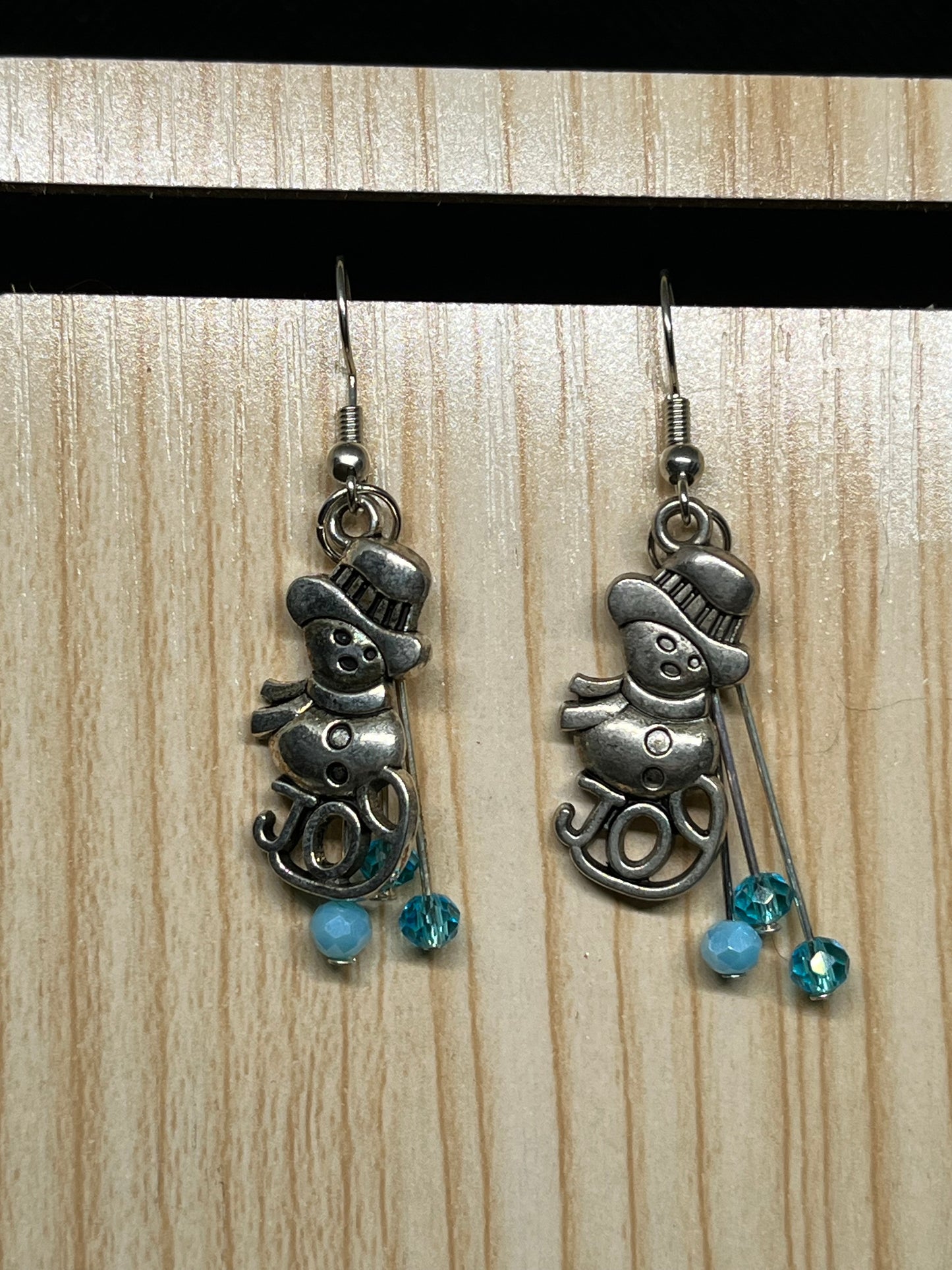 Snowman earrings C60
