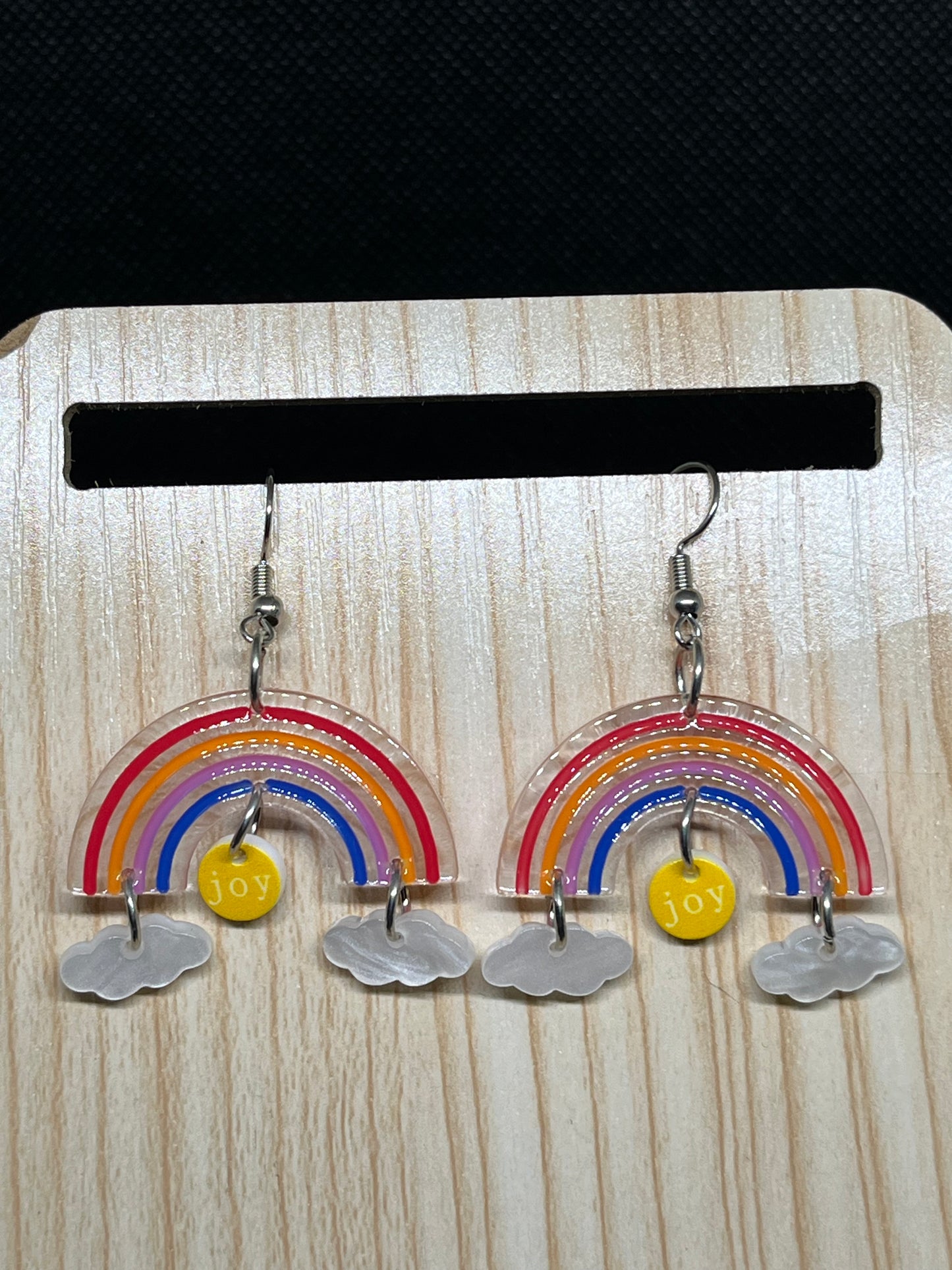 Rainbow earrings E227