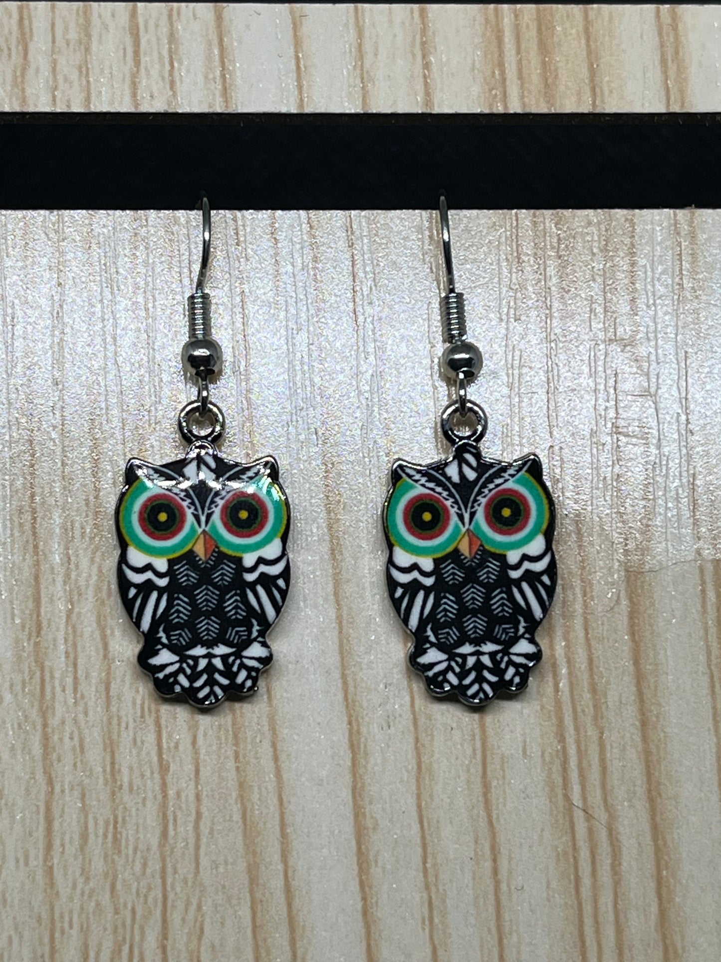 Owl earrings E296