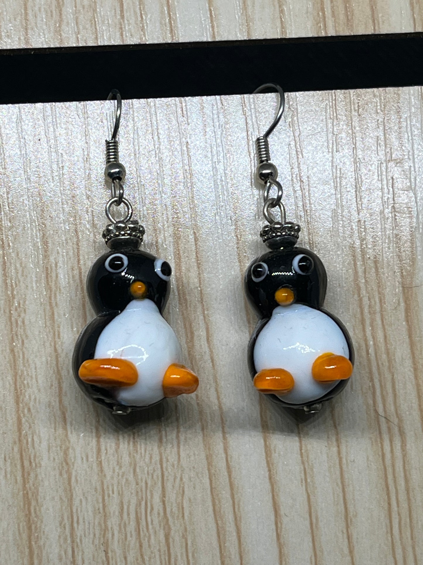 Penguin earrings E295