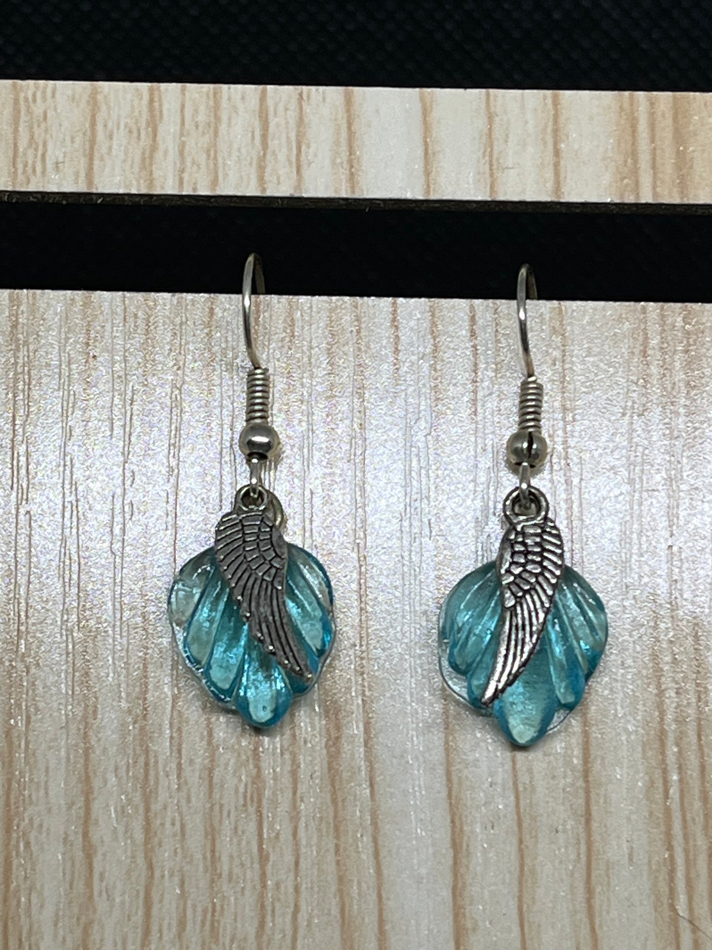 Wing earrings E482