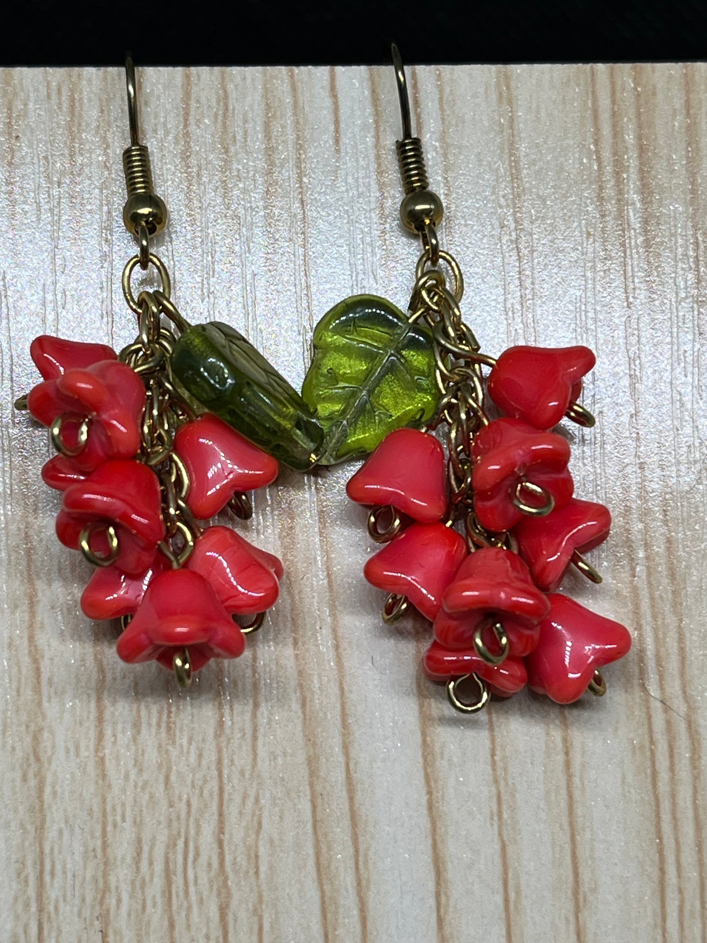 Flower earrings