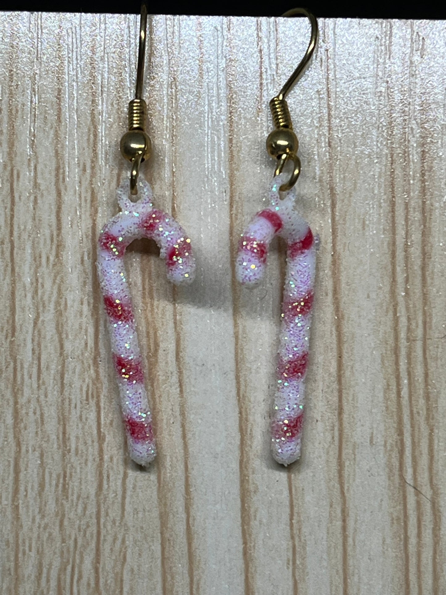 Candy cane earrings C 105