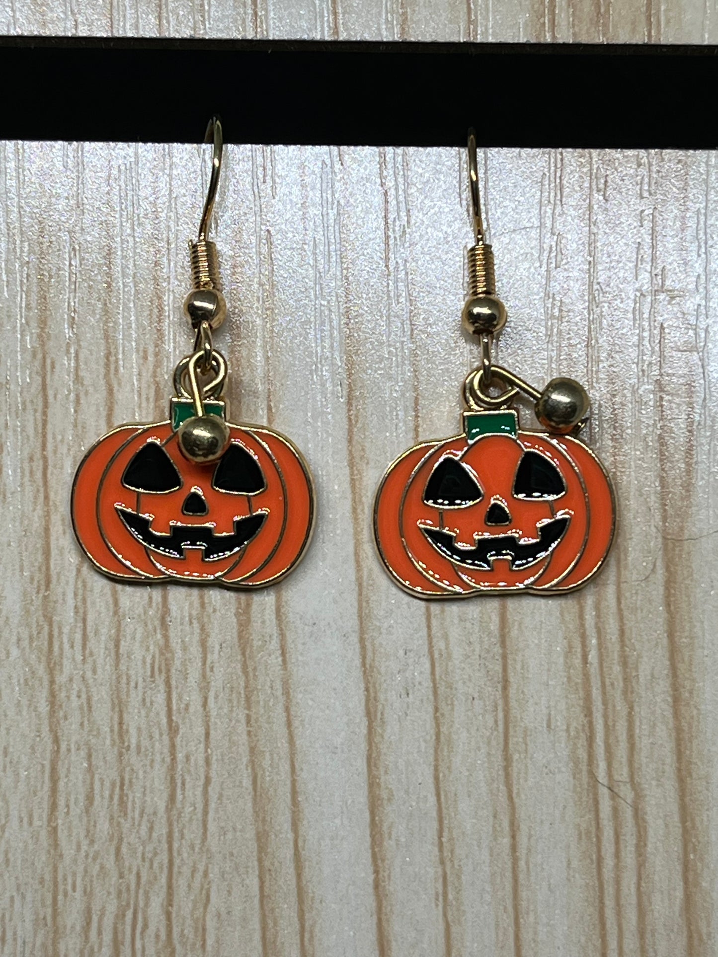 Jack o’lantern earrings H206