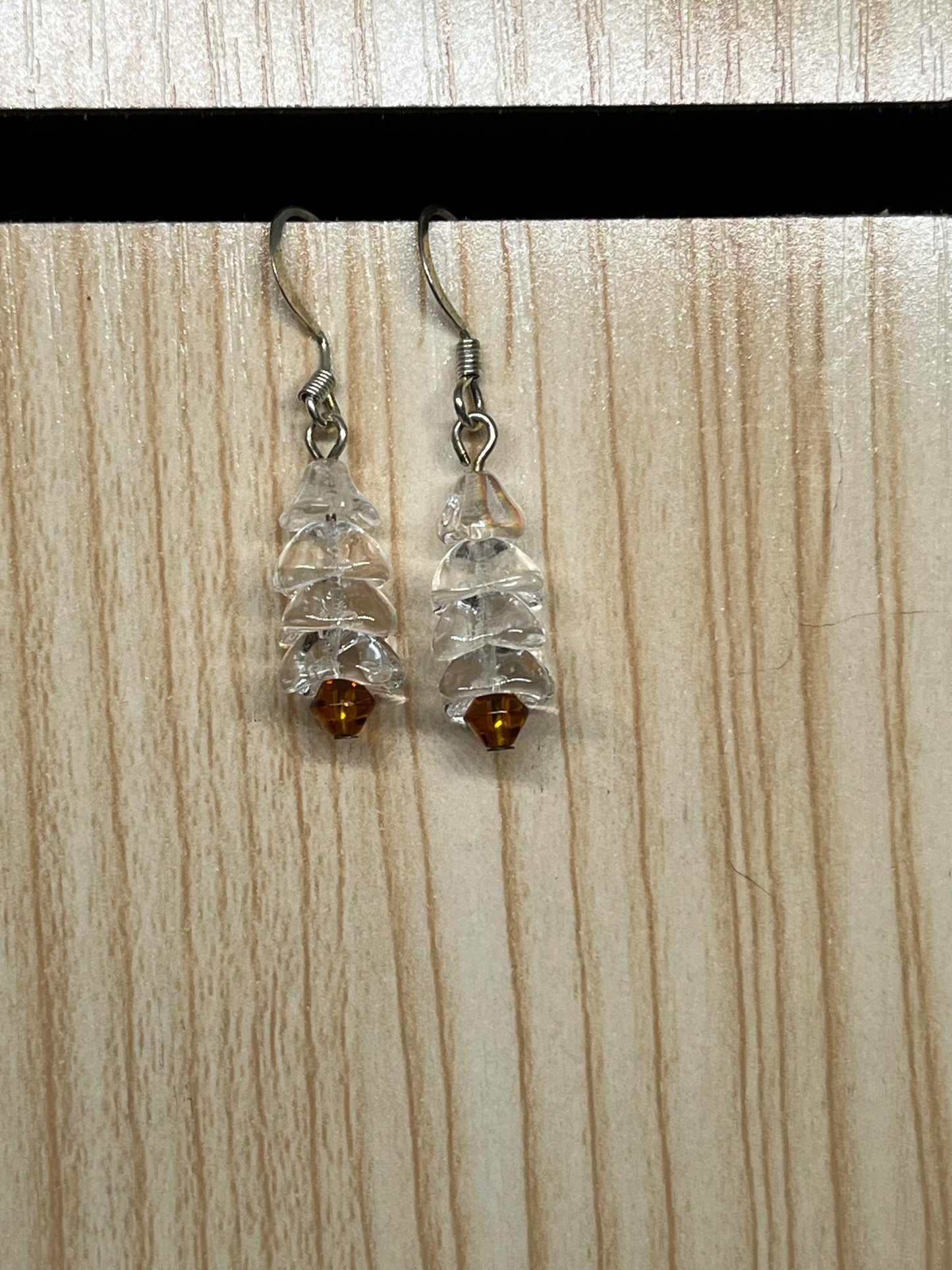 Christmas tree earrings C10