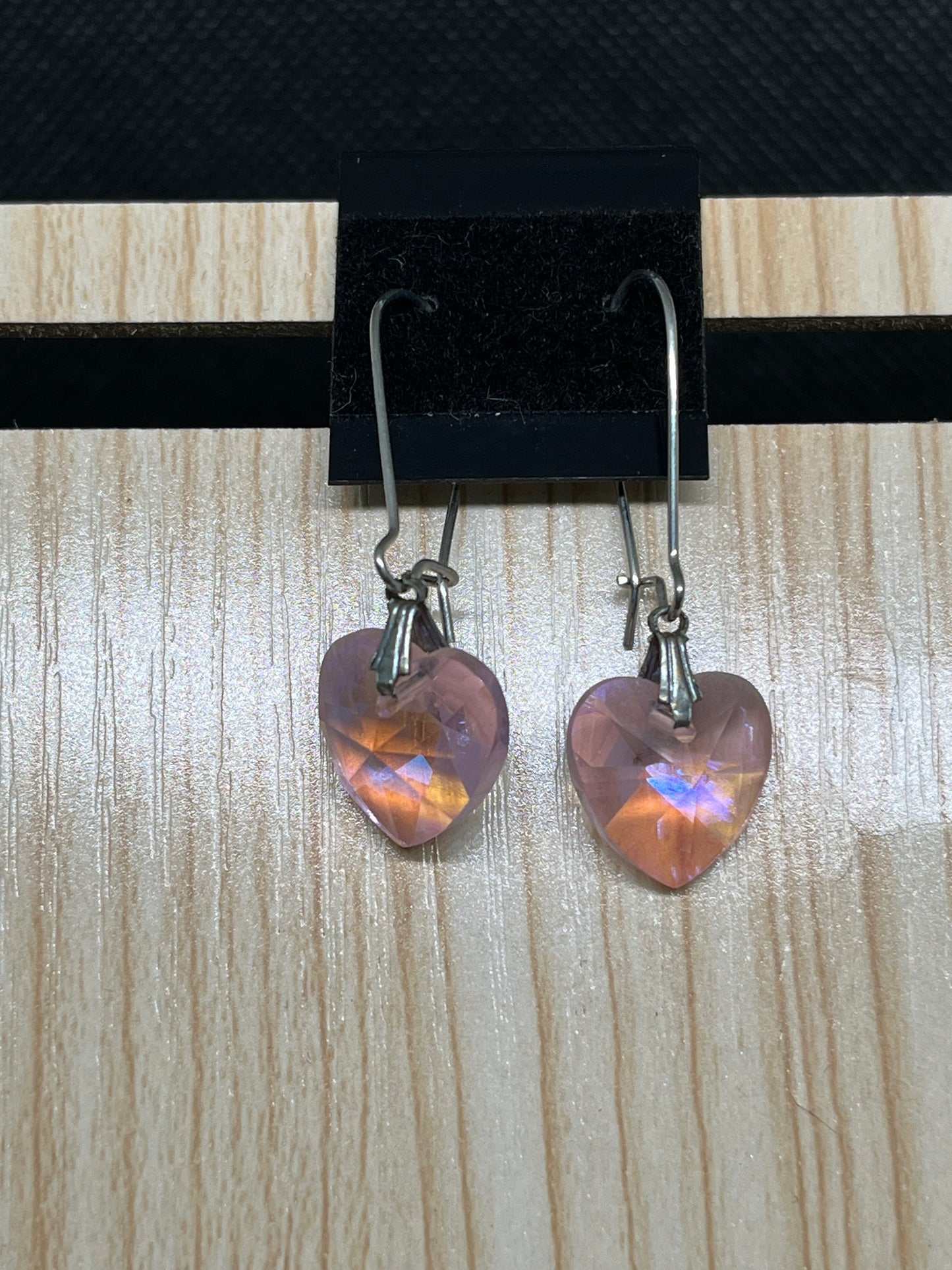 Heart earrings E550