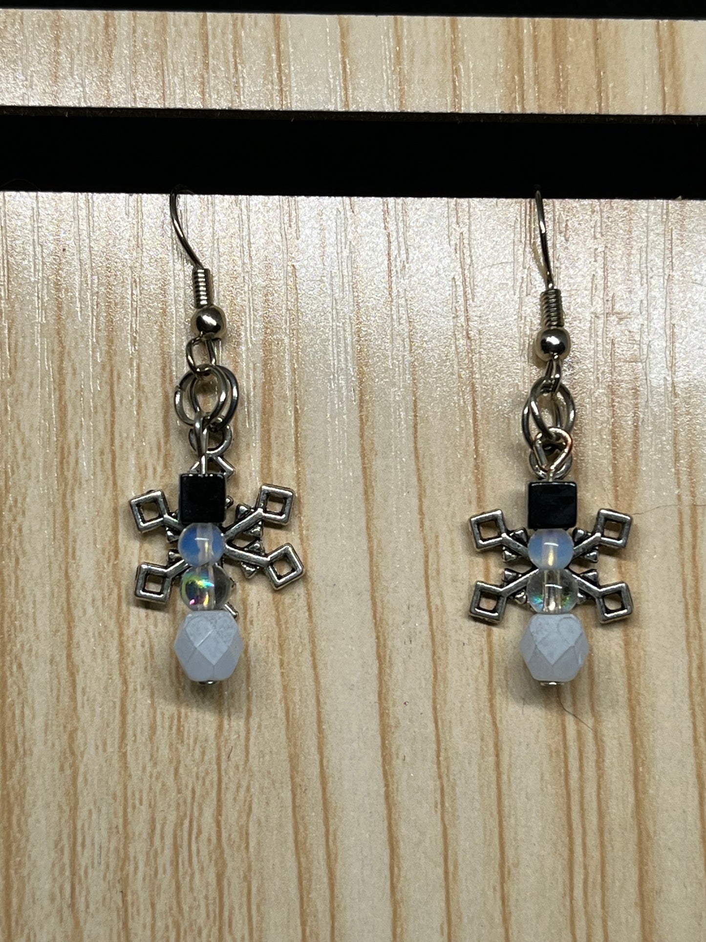 Snowman earrings C66