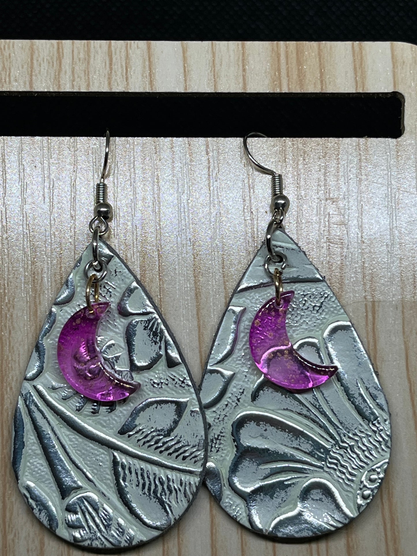 Moon earrings E226