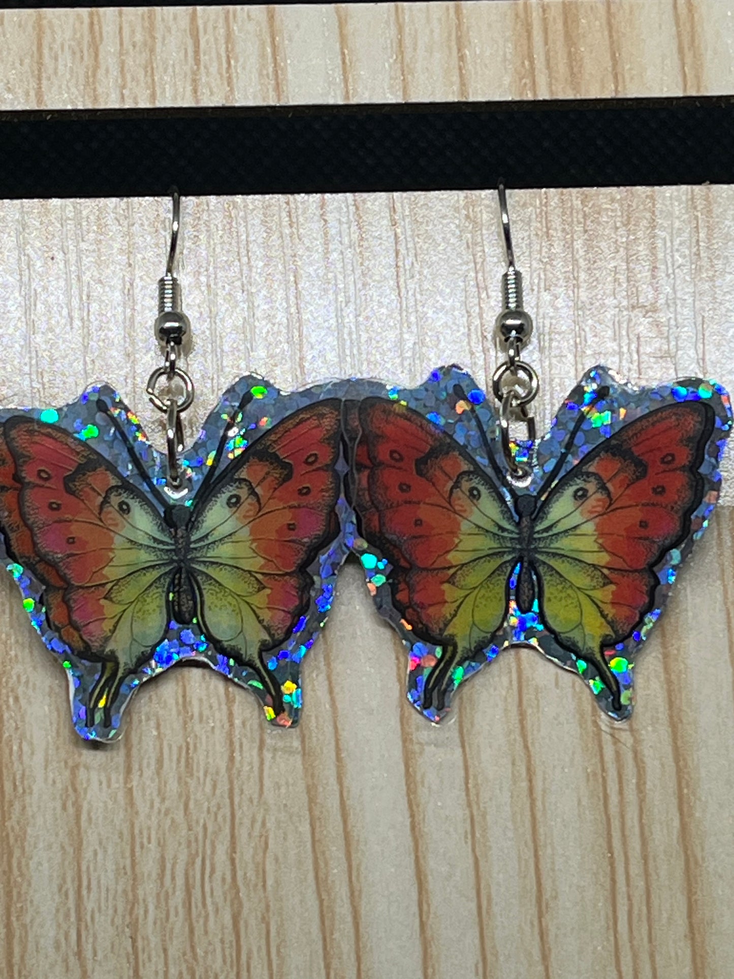 Butterfly earrings E266