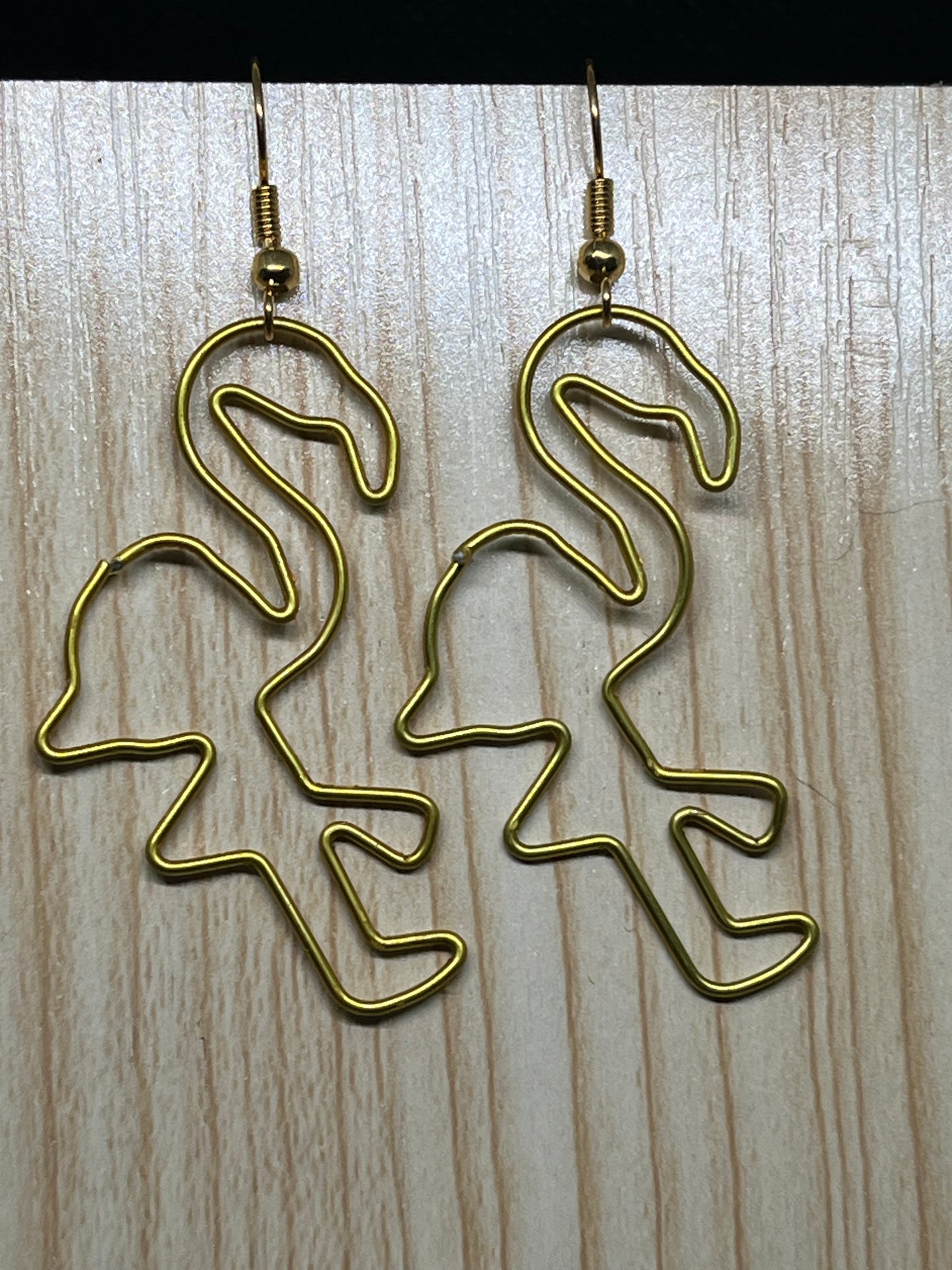 Flamingo earrings E292