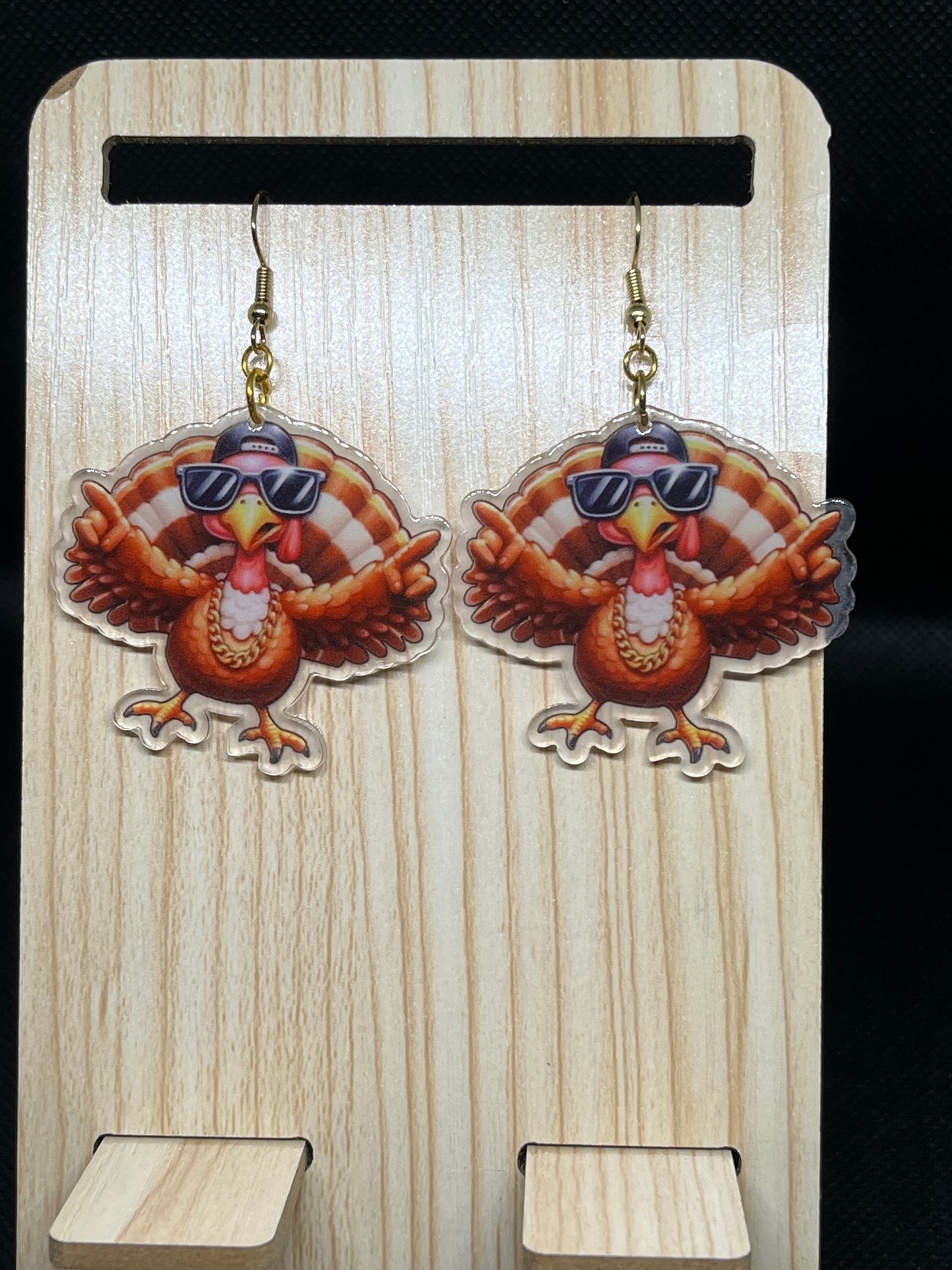 Cool turkey earrings TK16