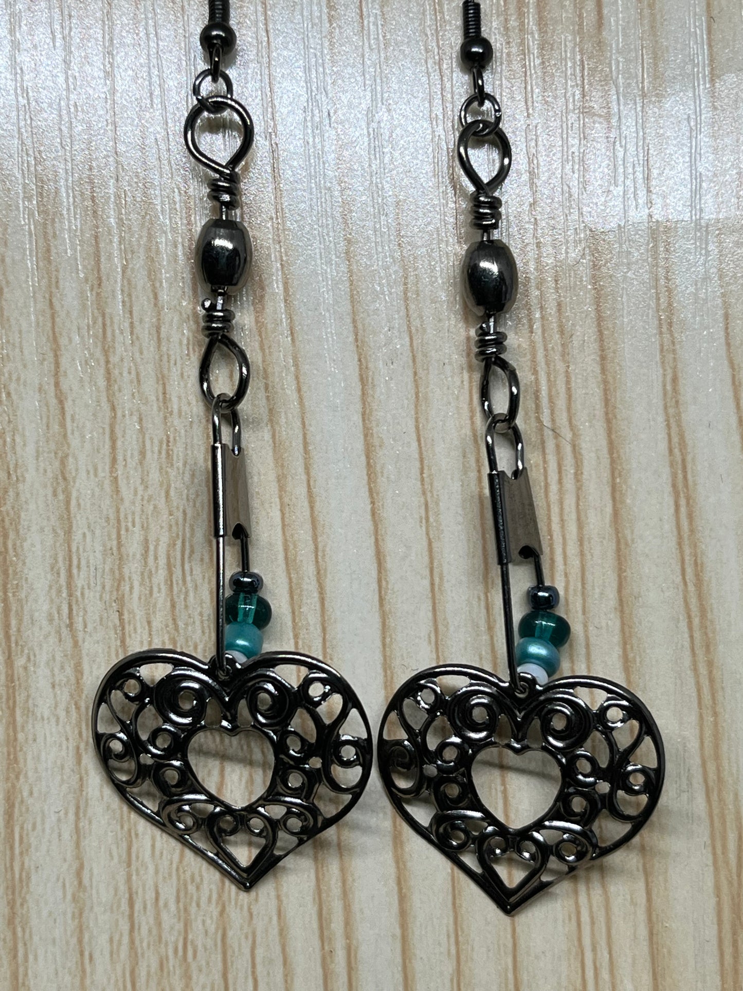 Heart earrings