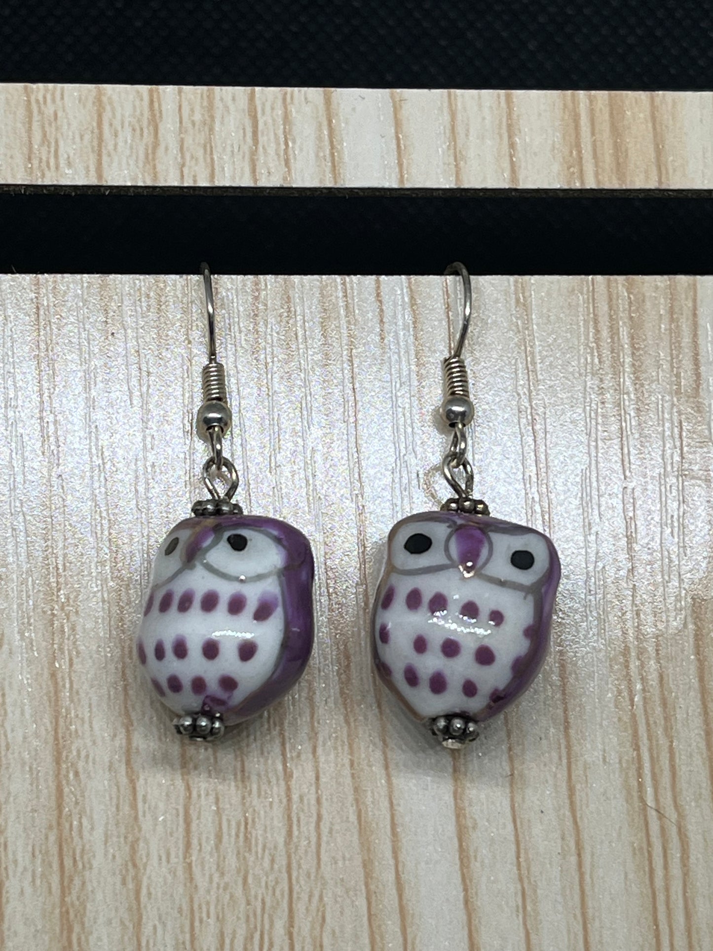 Owl earrings E306