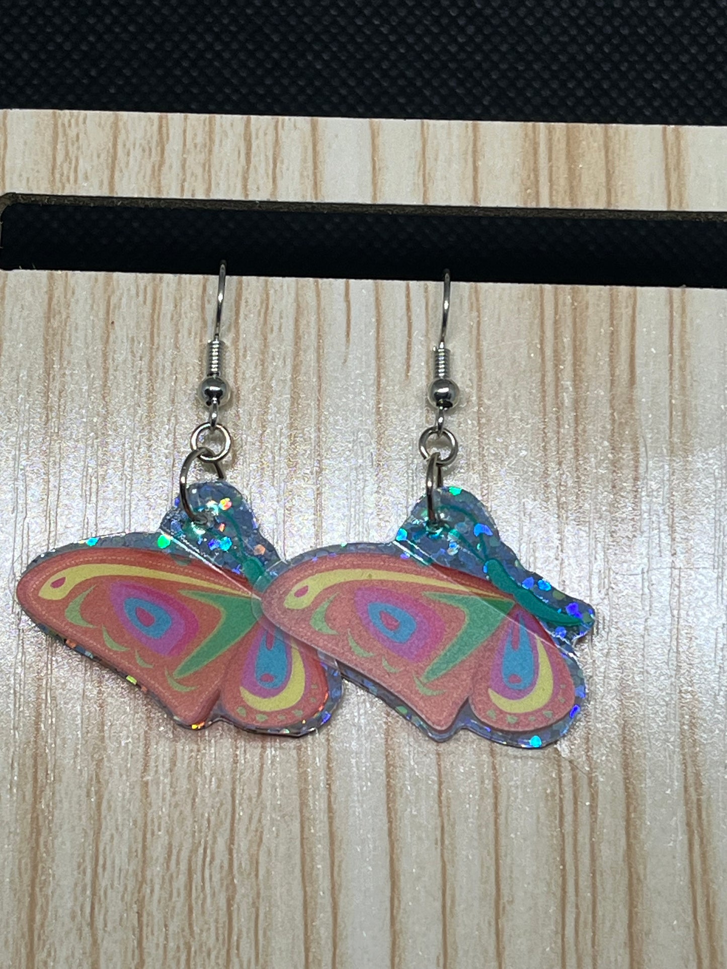 Butterfly earrings E269