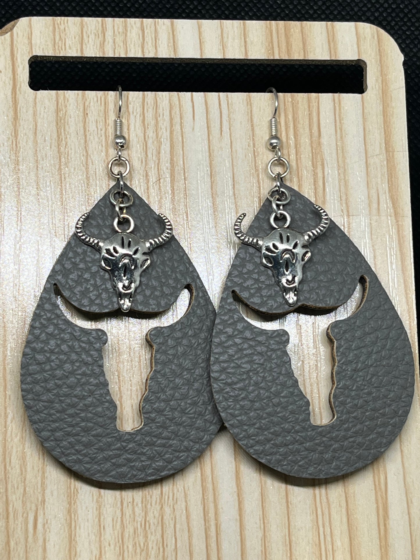 Cow earrings E235