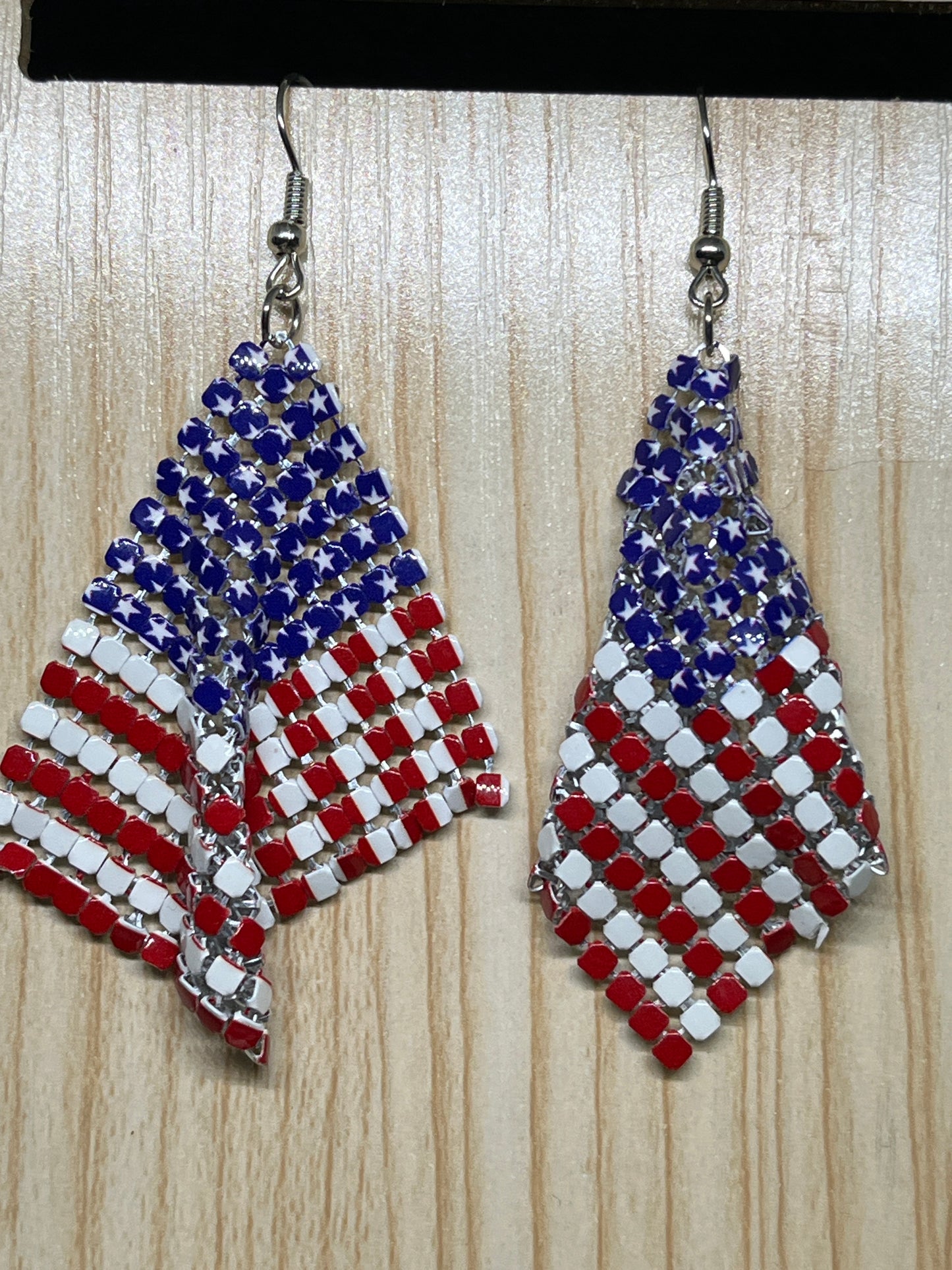 Flag earrings J12