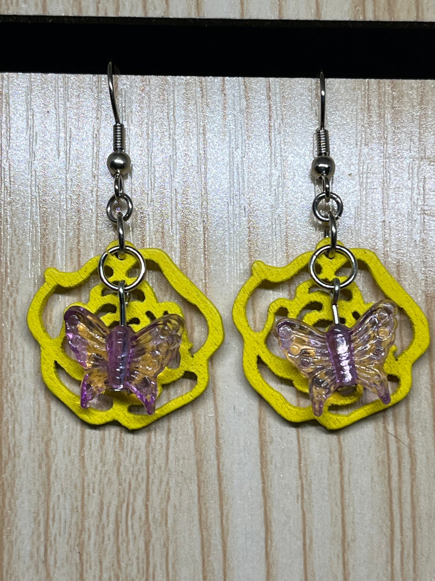 Flower earrings E210