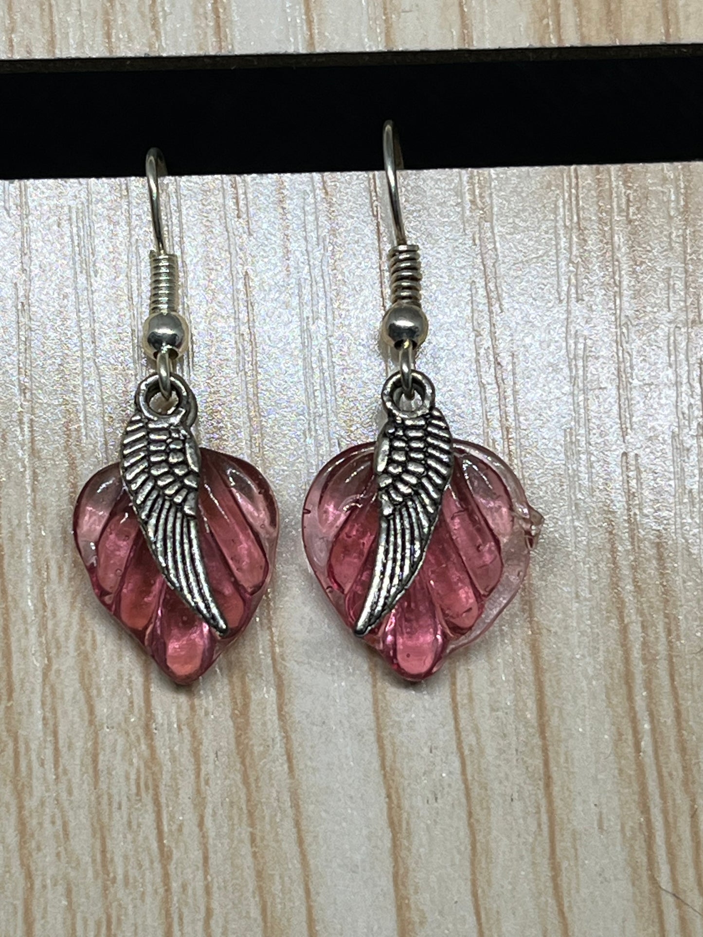 Wing earrings E495