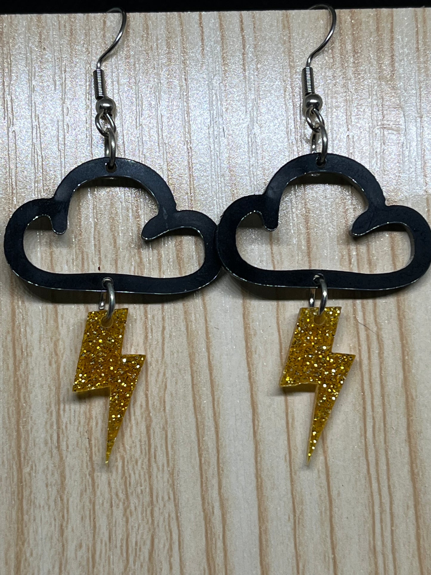 Lightning earrings