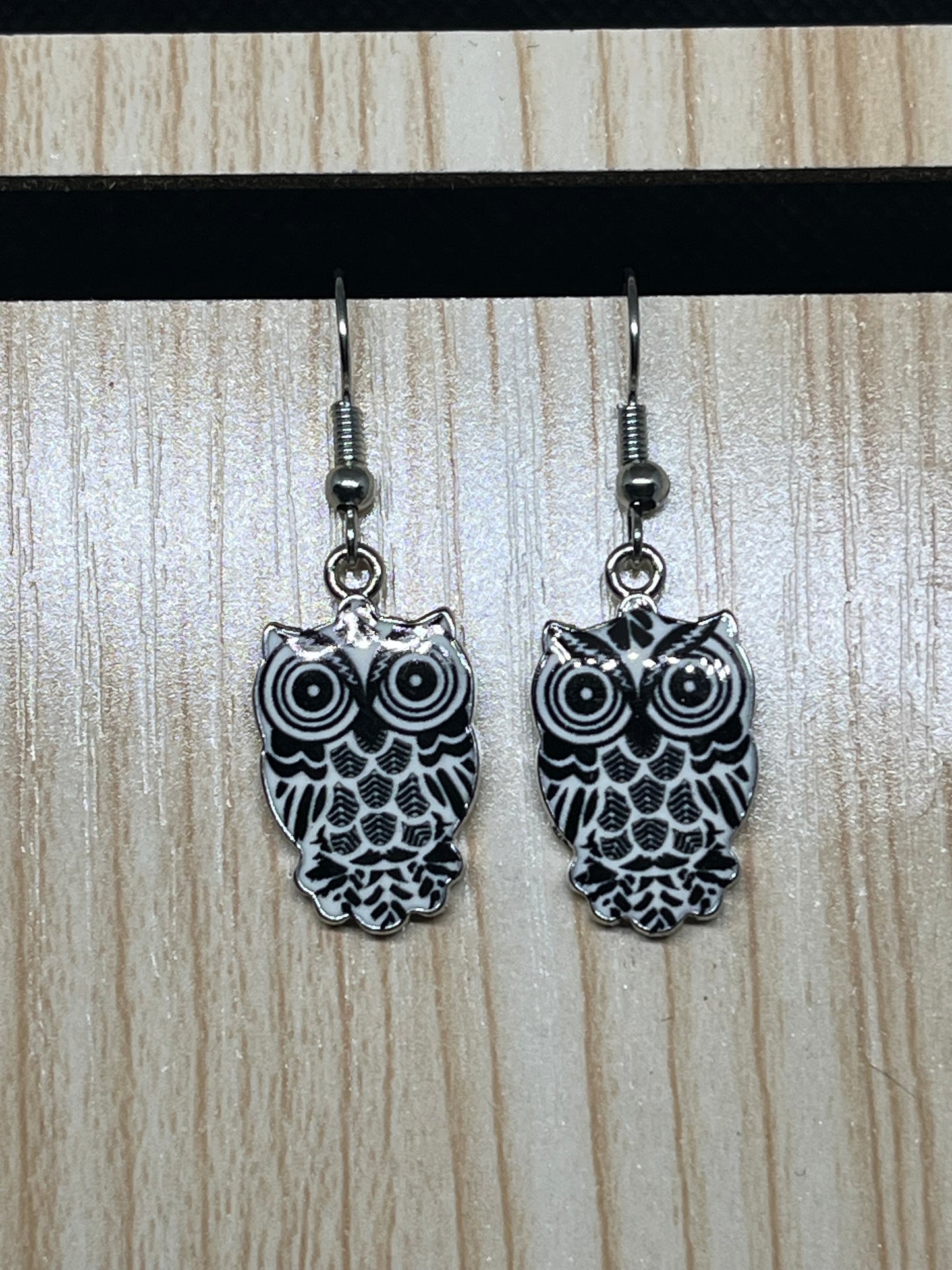 Owl earrings E299