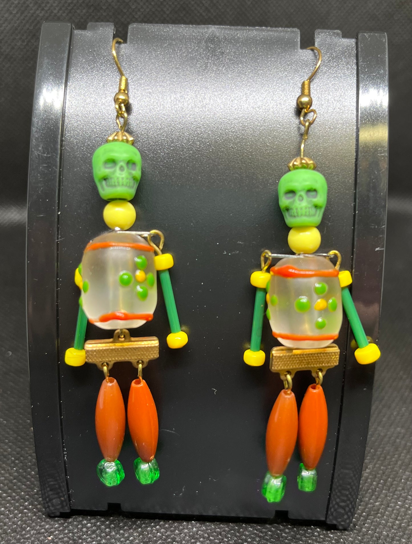 Skeleton earrings H127