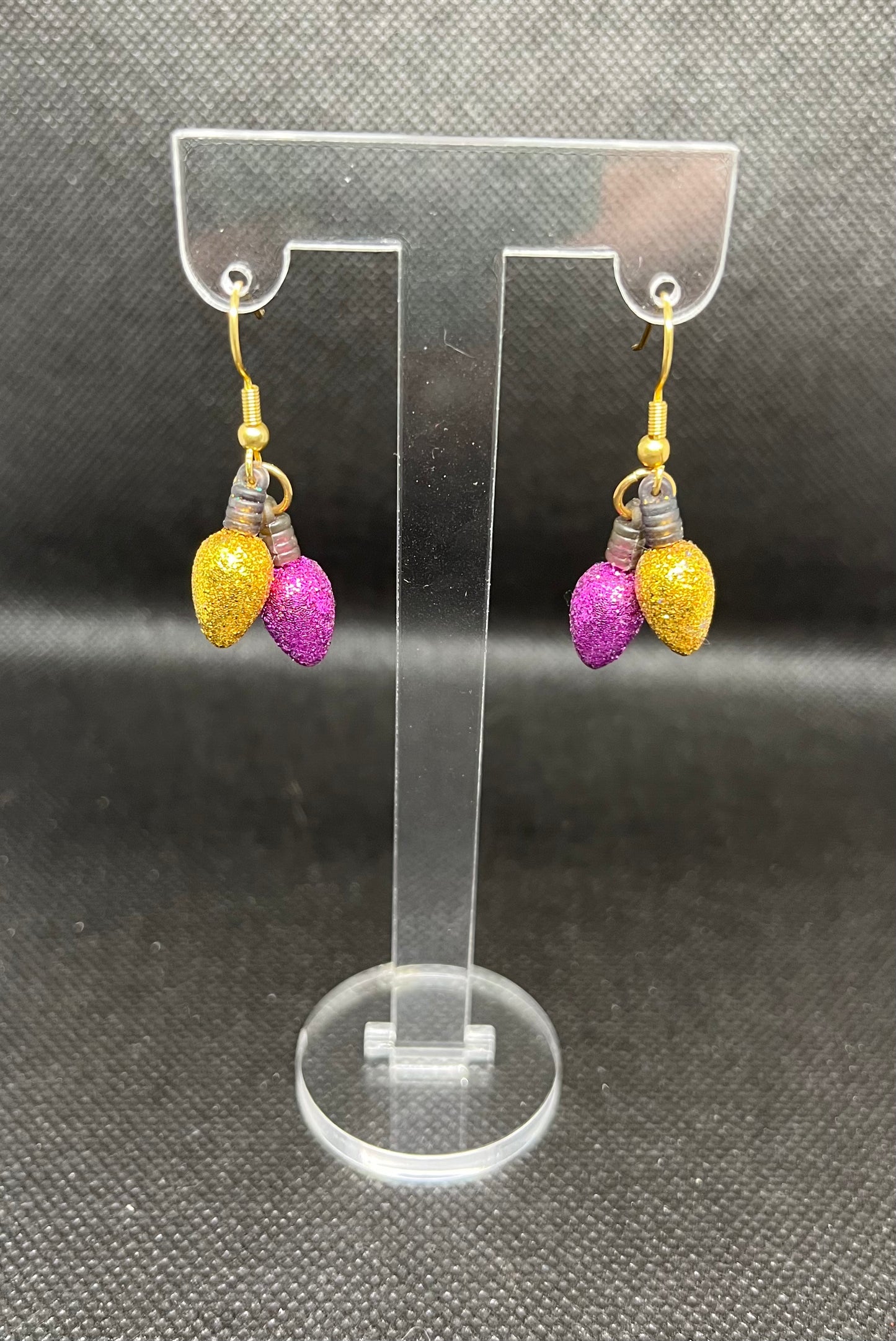 Christmas light earringsC43