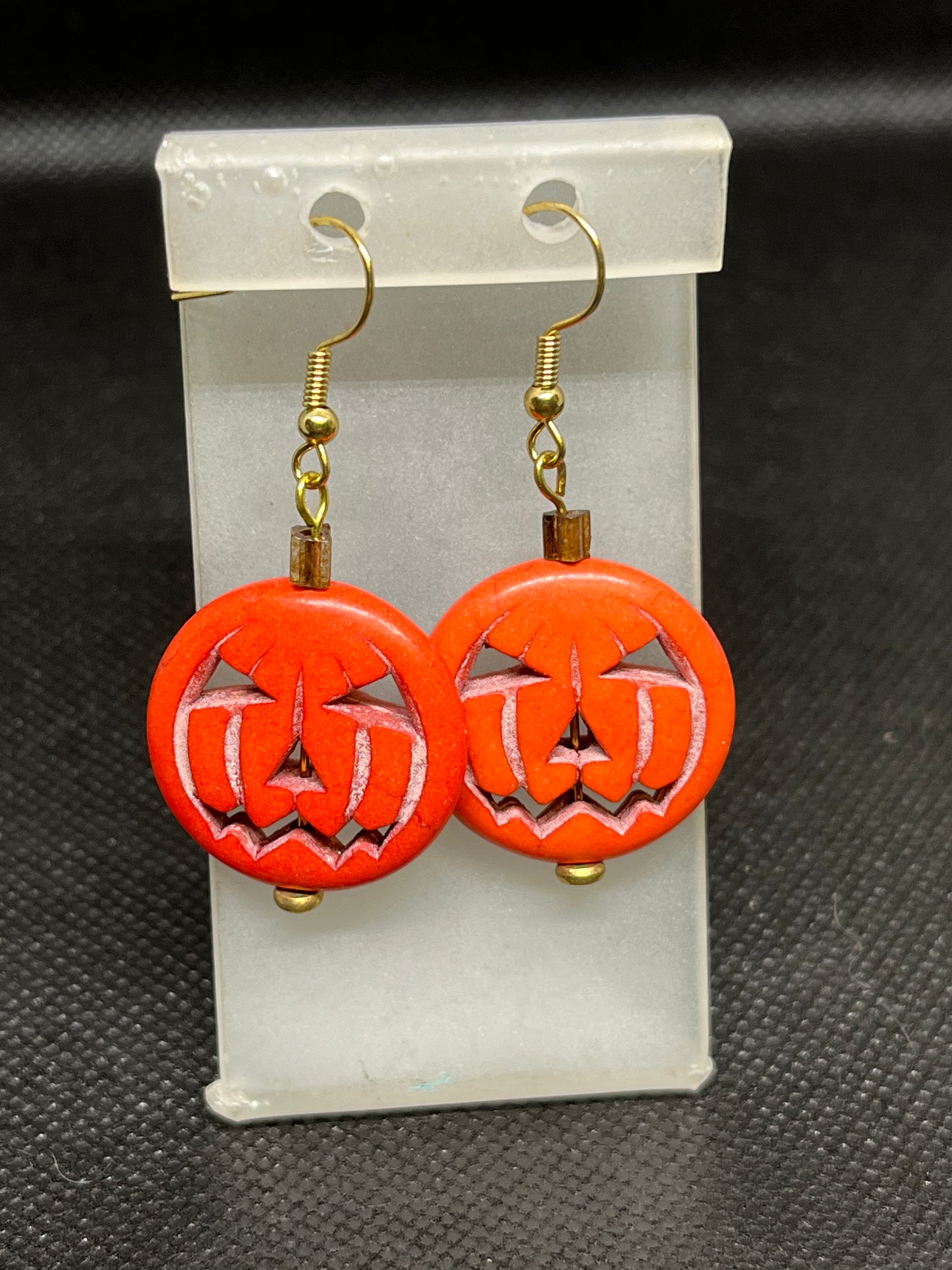 Pumpkin earrings H22