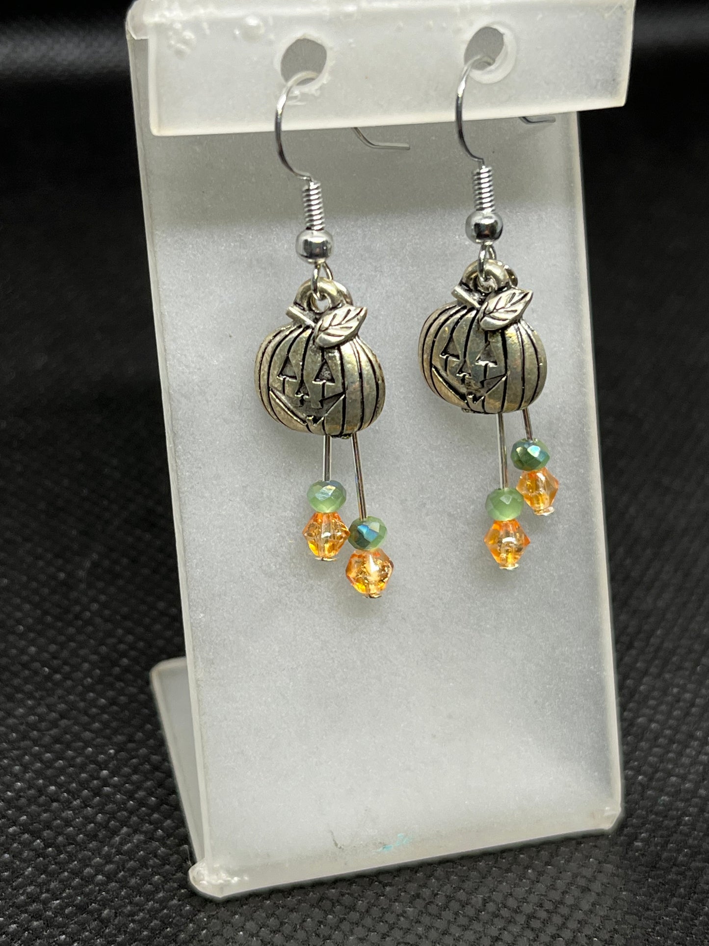 Pumpkin earrings H19