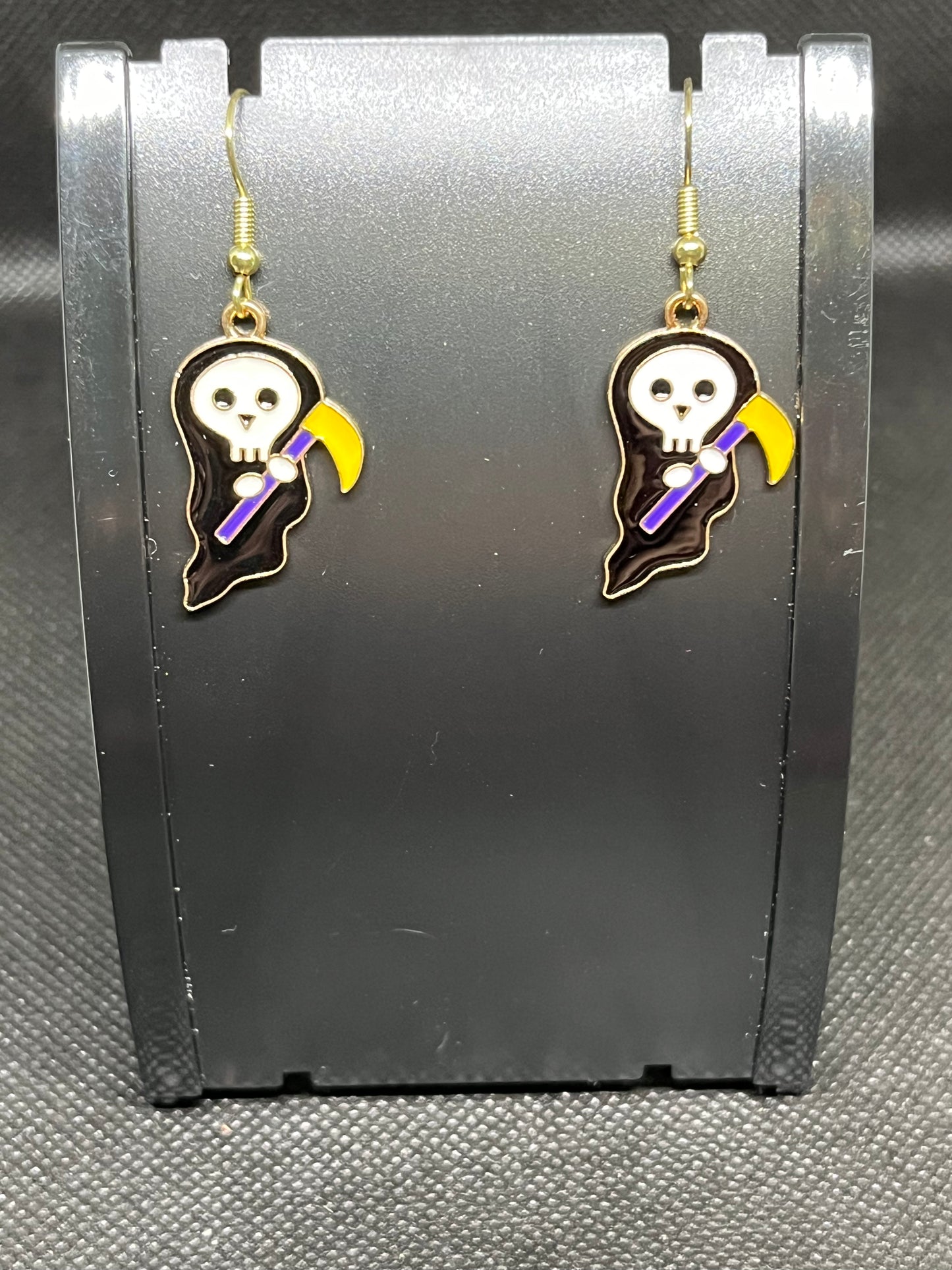 Grim reaper earrings H71