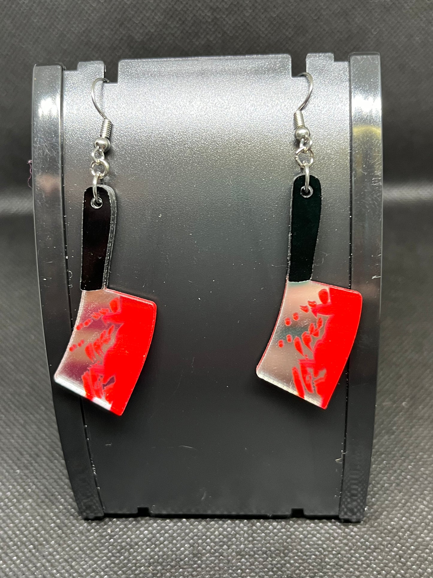 Knife earrings H117