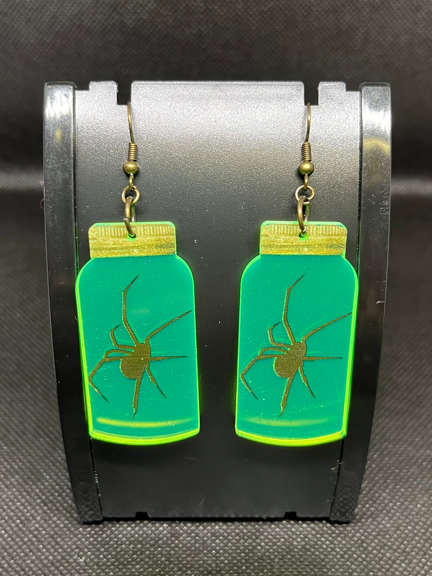 Spider earrings H115