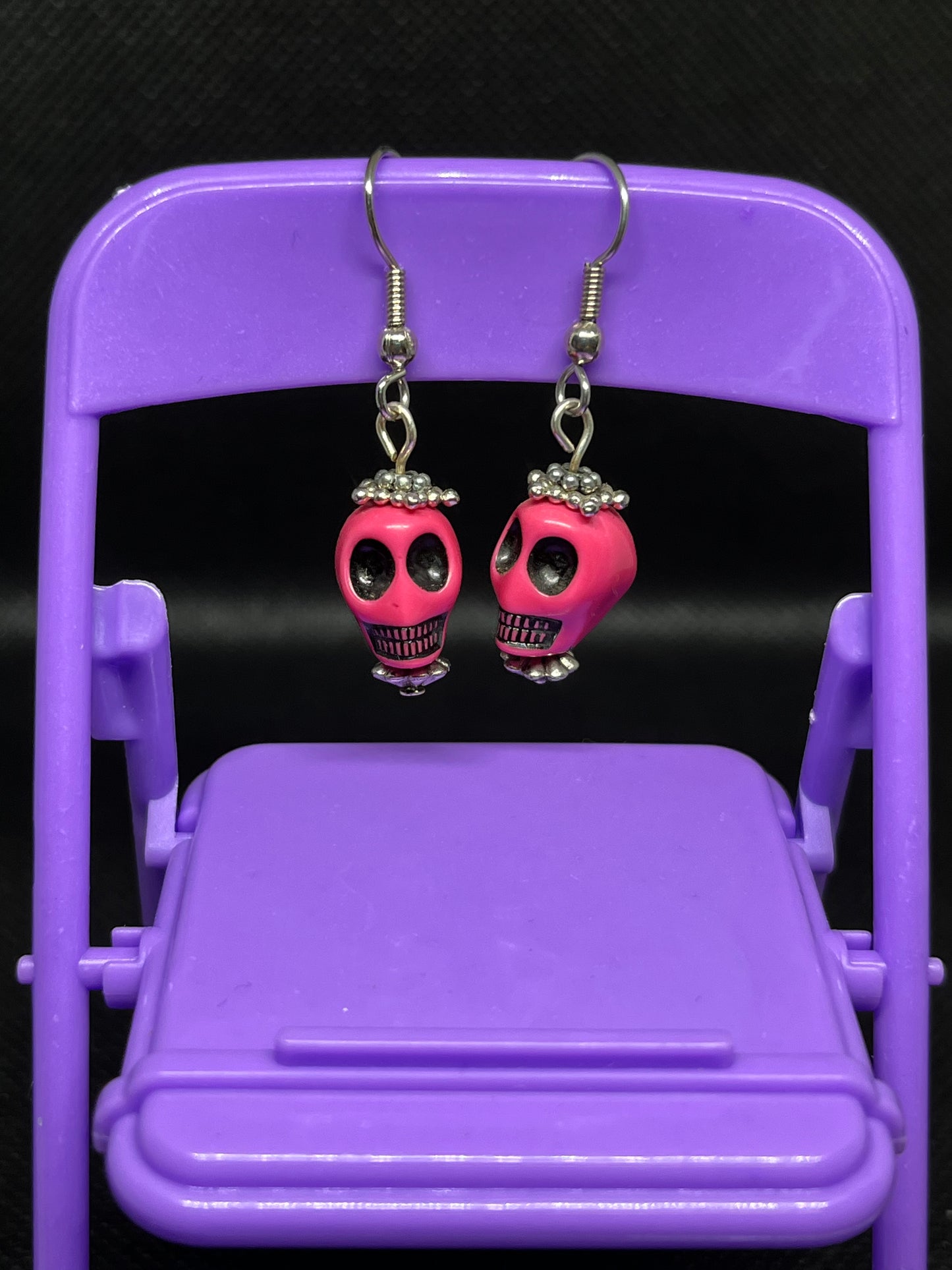 Skull earrings H55