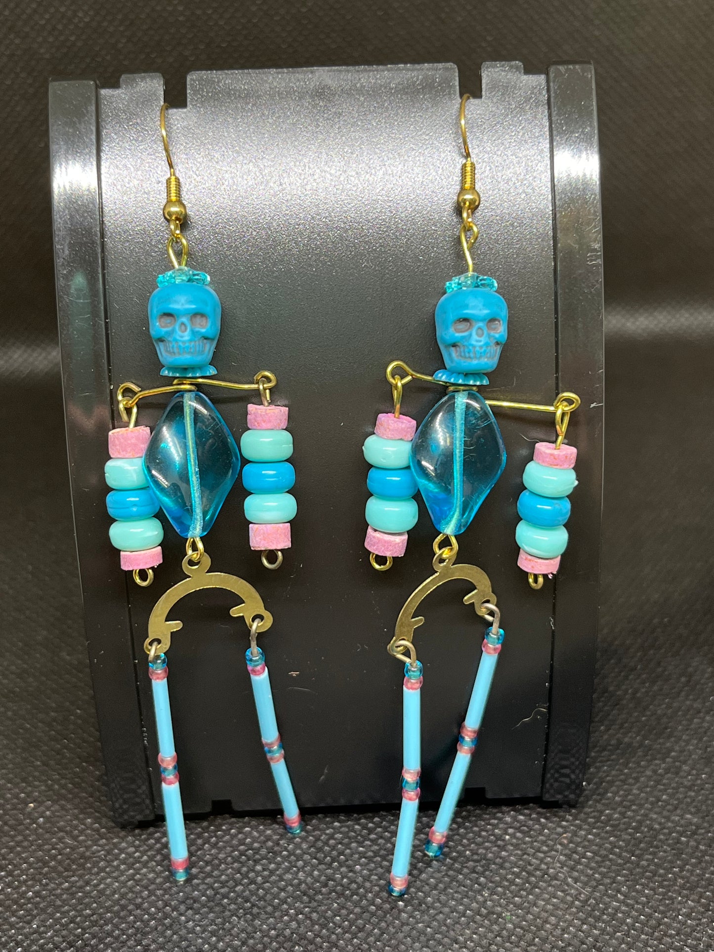Skeleton earrings H140